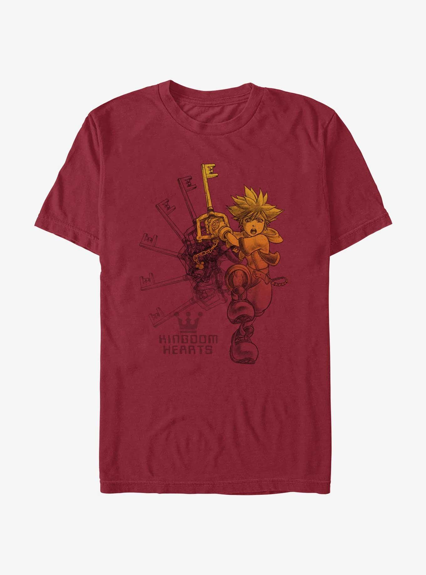 Disney Kingdom Hearts Key Stroke T-Shirt, , hi-res