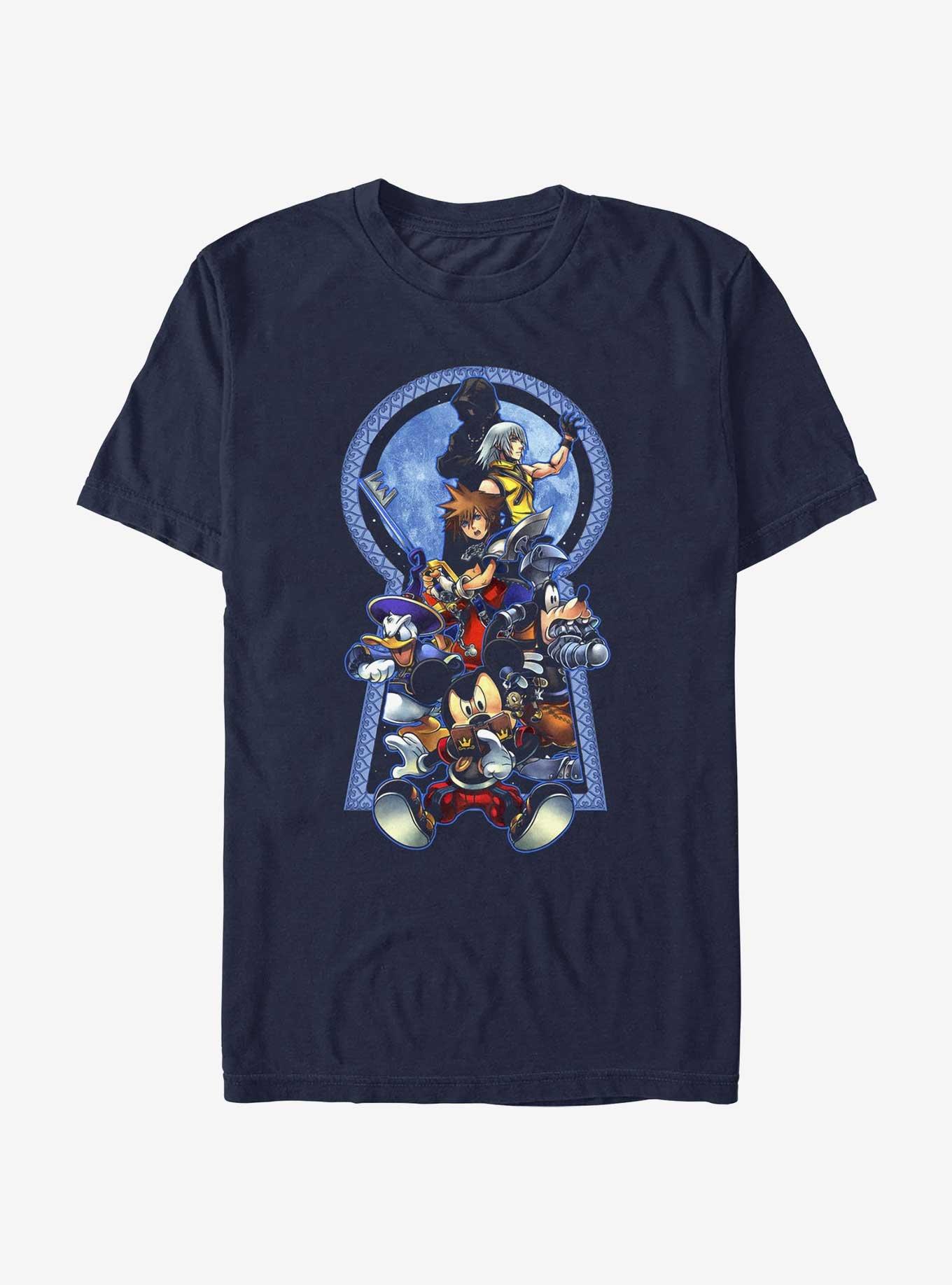 Disney Kingdom Hearts Key To The Kingdom T-Shirt, NAVY, hi-res