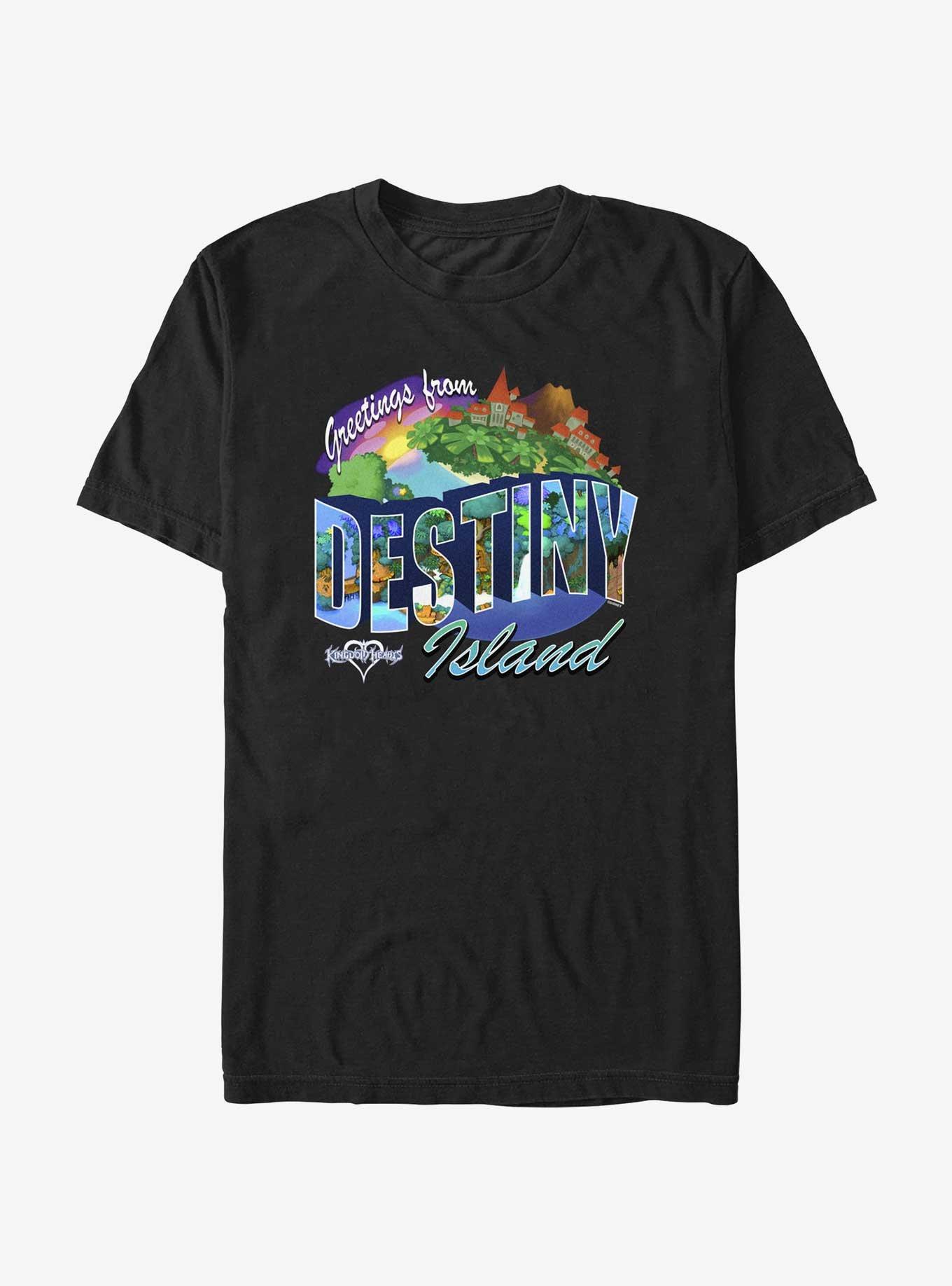 Disney Kingdom Hearts Destiny Island T-Shirt, BLACK, hi-res