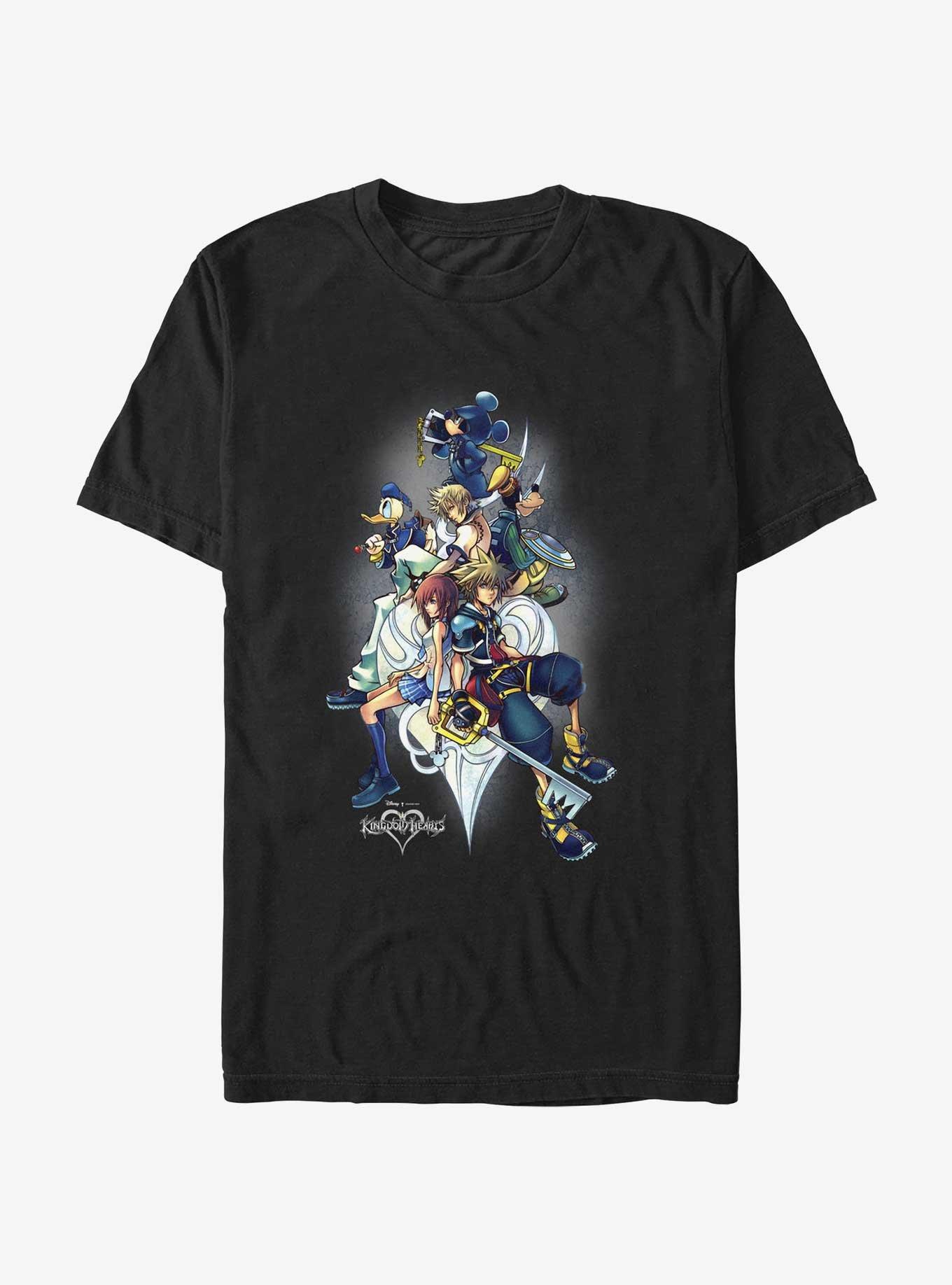 Disney Kingdom Hearts Kingdom Friends T-Shirt, BLACK, hi-res