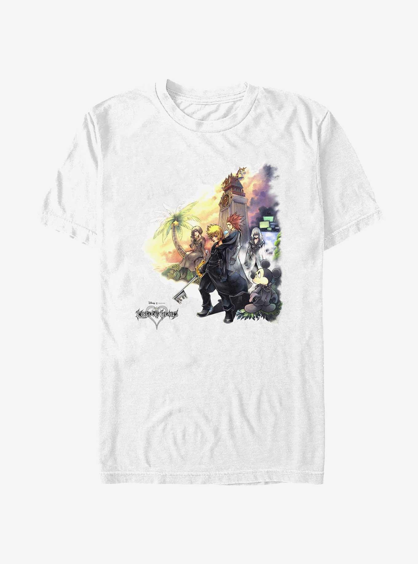 Disney Kingdom Hearts Heart Beach T-Shirt, , hi-res