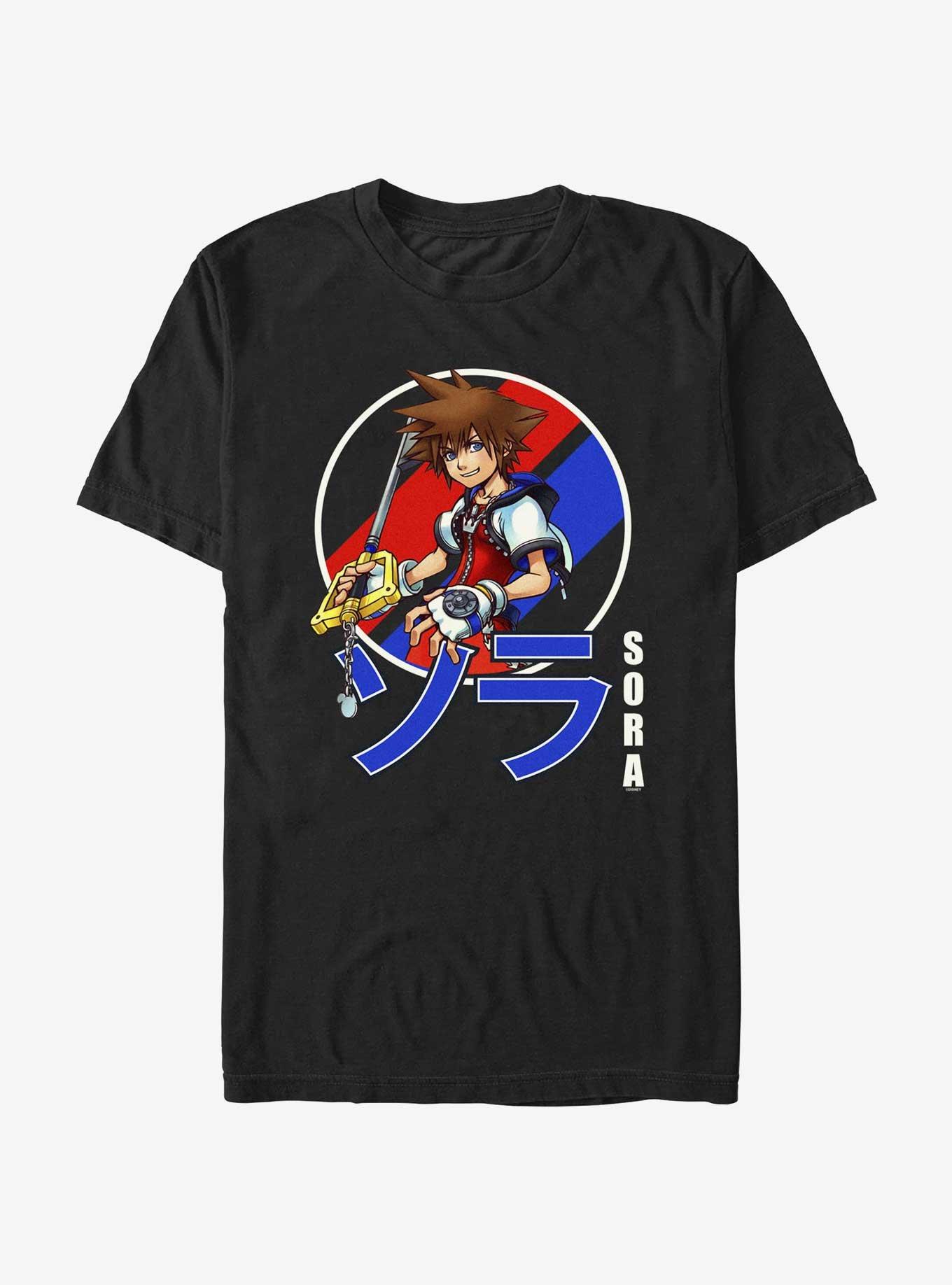 Disney Kingdom Hearts Sora Classic Anime T-Shirt