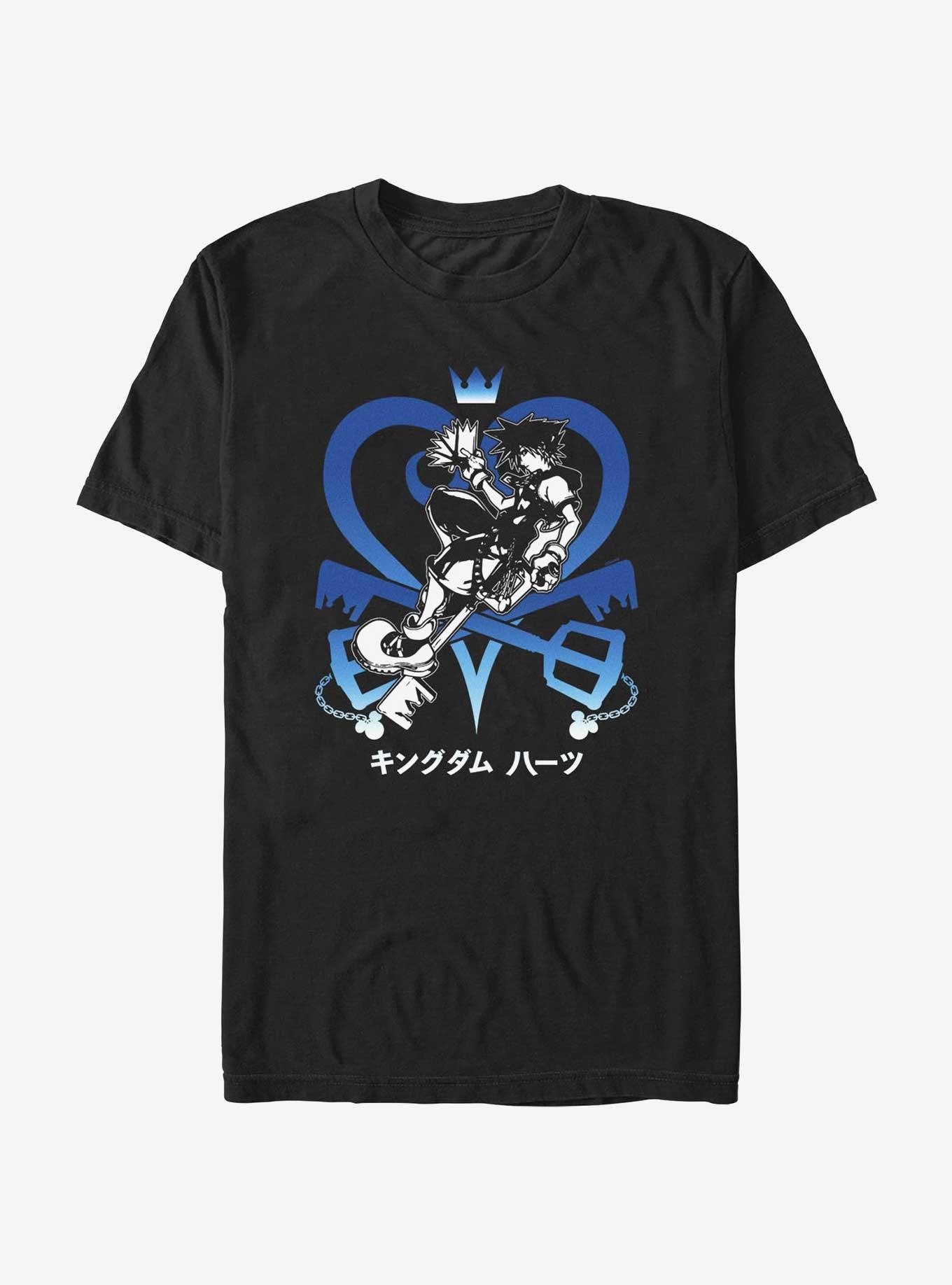 Disney Kingdom Hearts Sora Heart T-Shirt, , hi-res