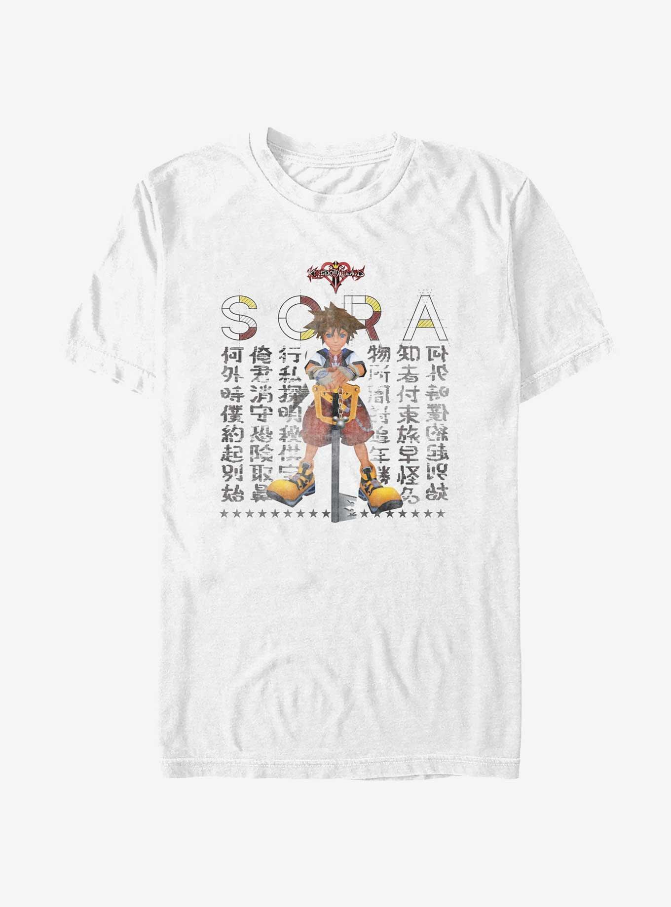 Disney Kingdom Hearts Sora Poster T-Shirt