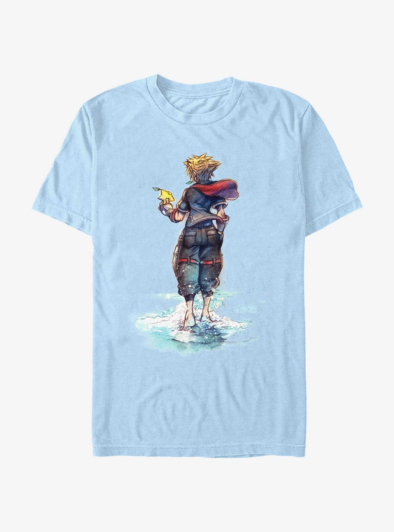 Disney Kingdom Hearts Sora Starfish T-Shirt, LT BLUE, hi-res