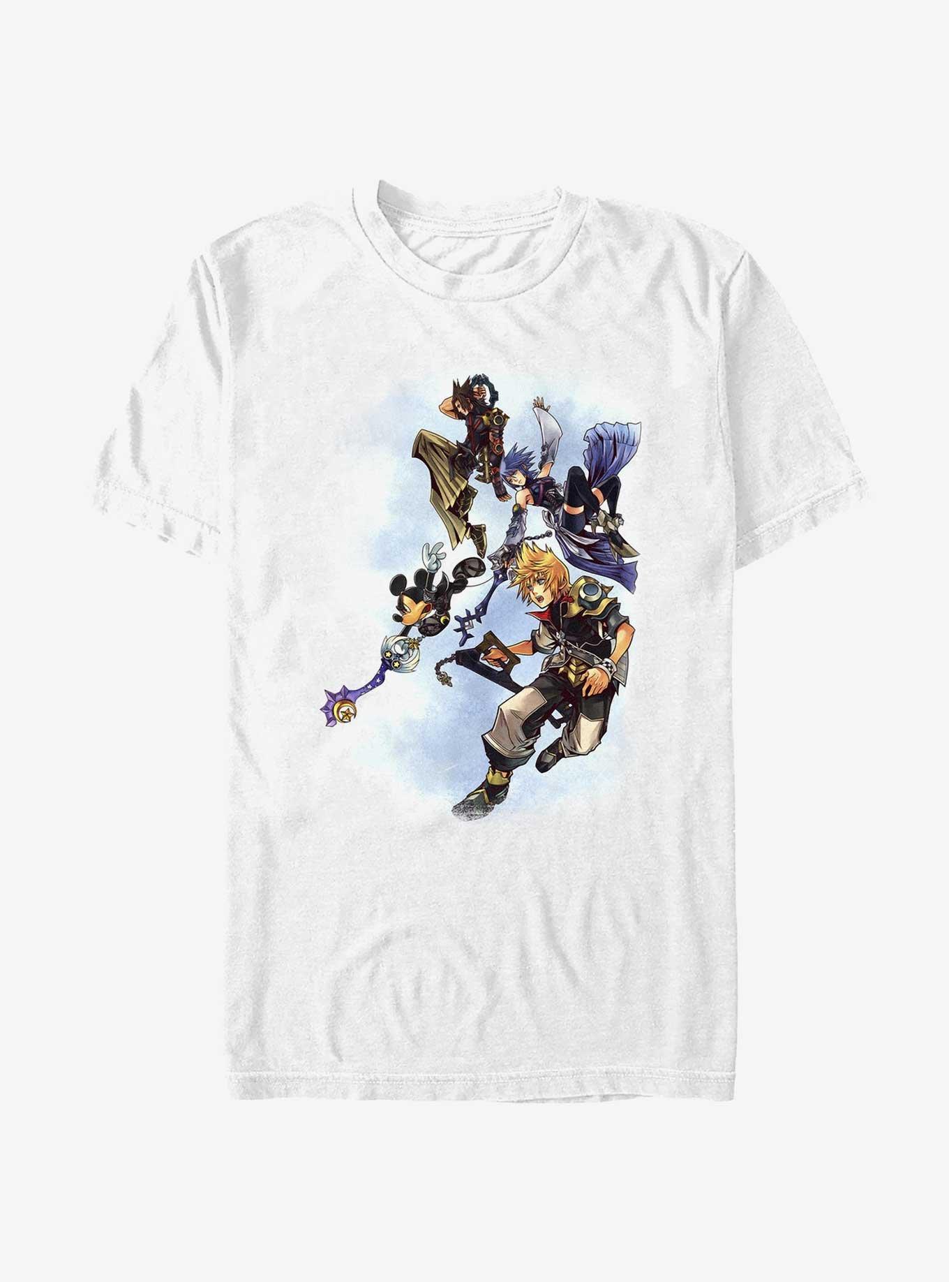 Disney Kingdom Hearts Super Flying T-Shirt, WHITE, hi-res