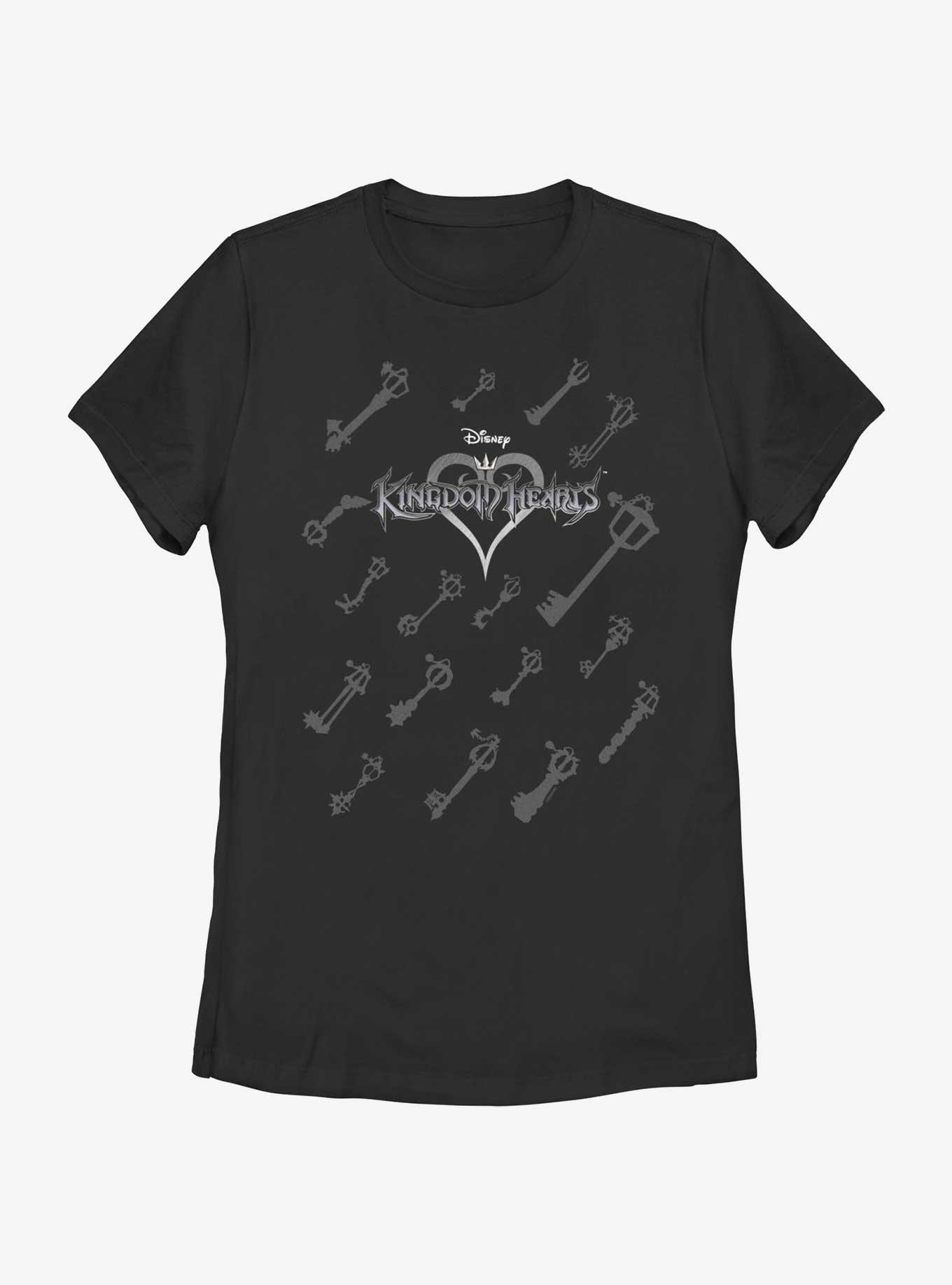 Disney Kingdom Hearts Keys Womens T-Shirt, , hi-res