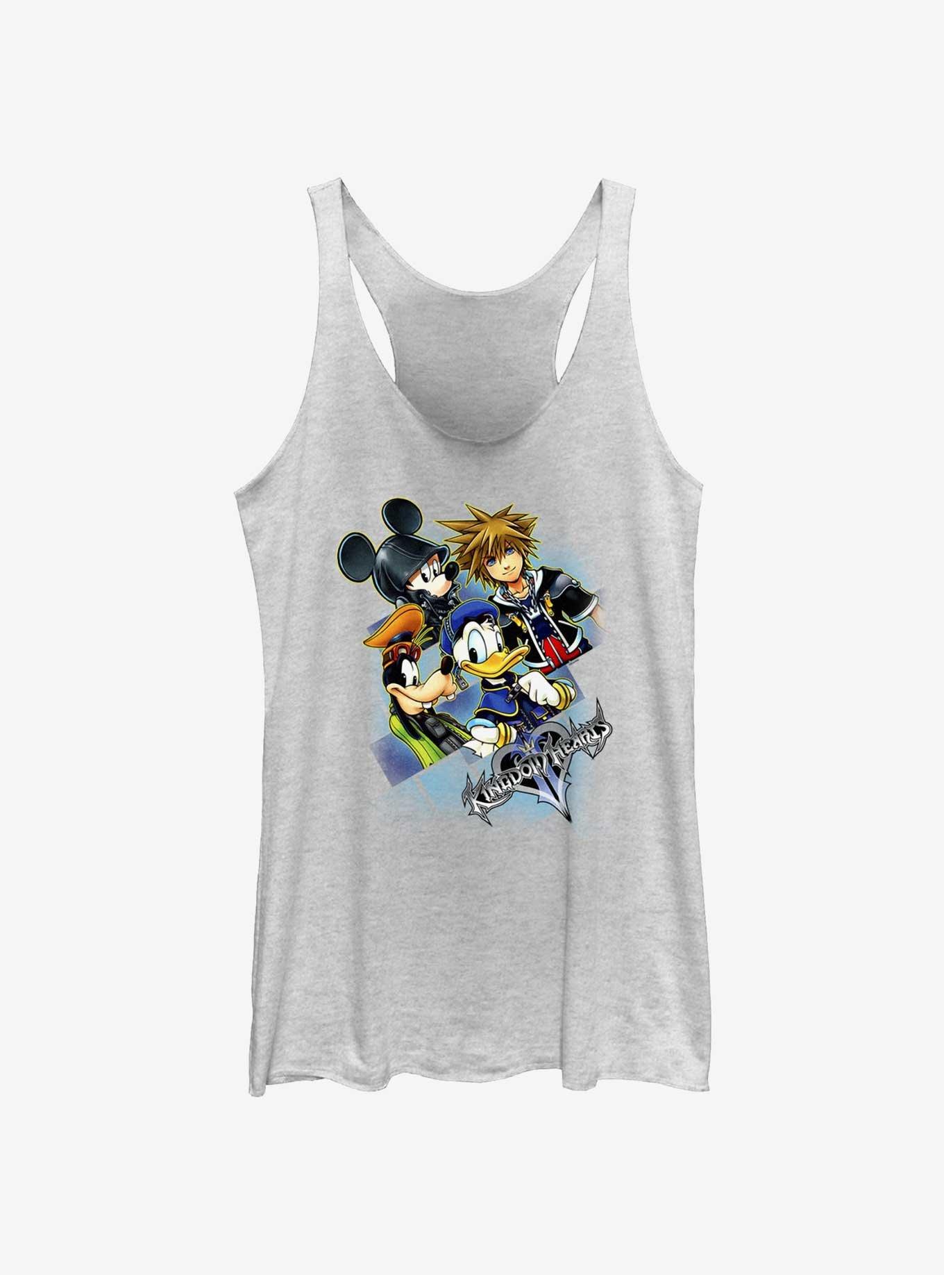 Disney Kingdom Hearts Aim At The Heart Womens Tank Top, , hi-res