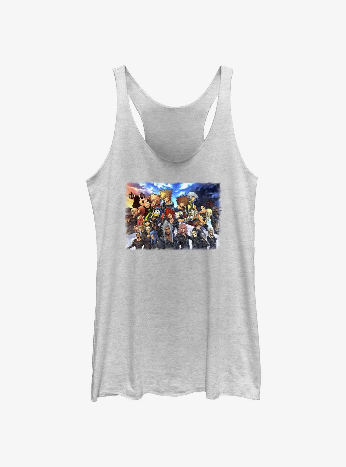 Disney Kingdom Hearts Round Up Kingdom Womens Tank Top, , hi-res