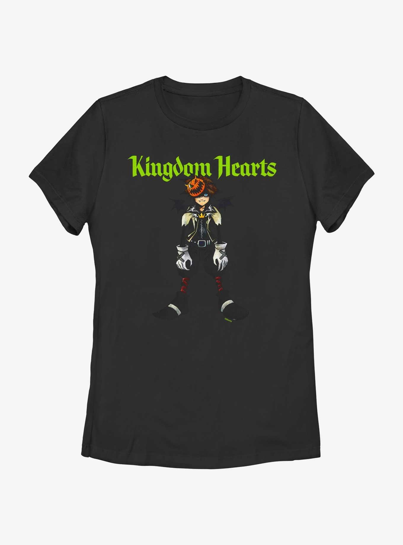 Disney Kingdom Hearts Nightmare Sora Womens T-Shirt, BLACK, hi-res