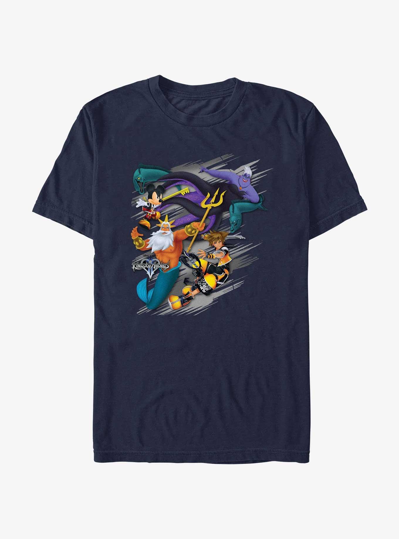 Disney Kingdom Hearts Rip Tide T-Shirt, NAVY, hi-res