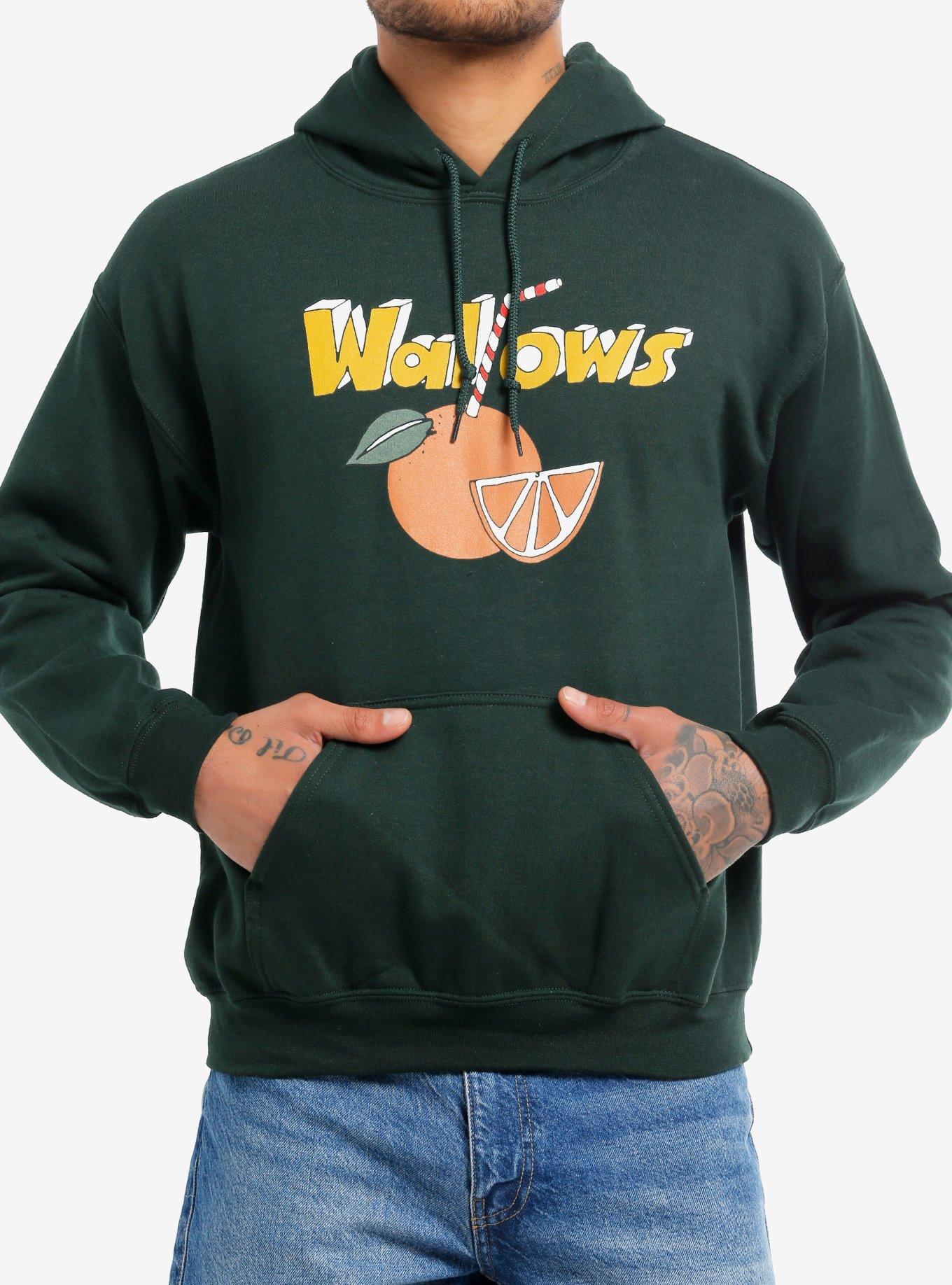 Wallows Orange Juice Hoodie, FOREST GREEN, hi-res