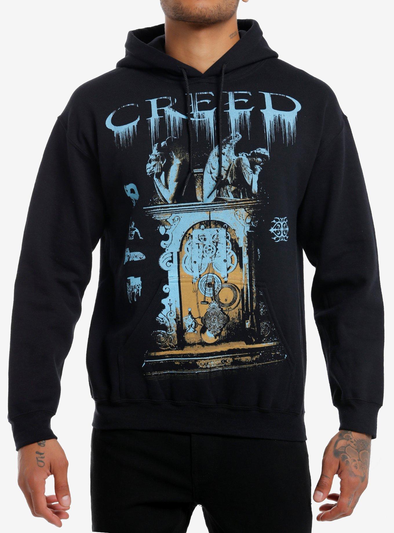 Creed Album Cover Symbols Hoodie, BLACK, hi-res