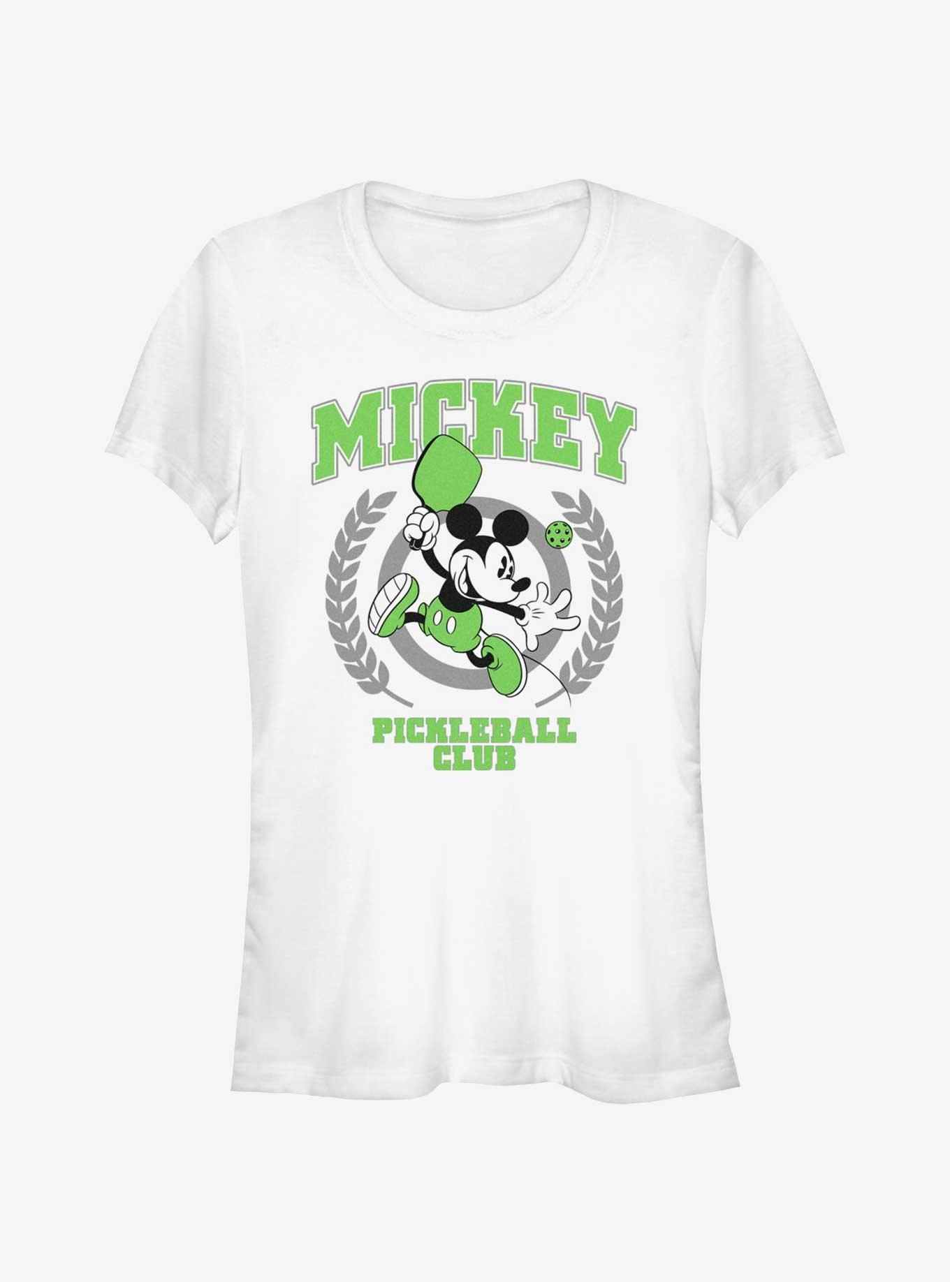 Disney Mickey Mouse Pickleball Team Girls T-Shirt, WHITE, hi-res