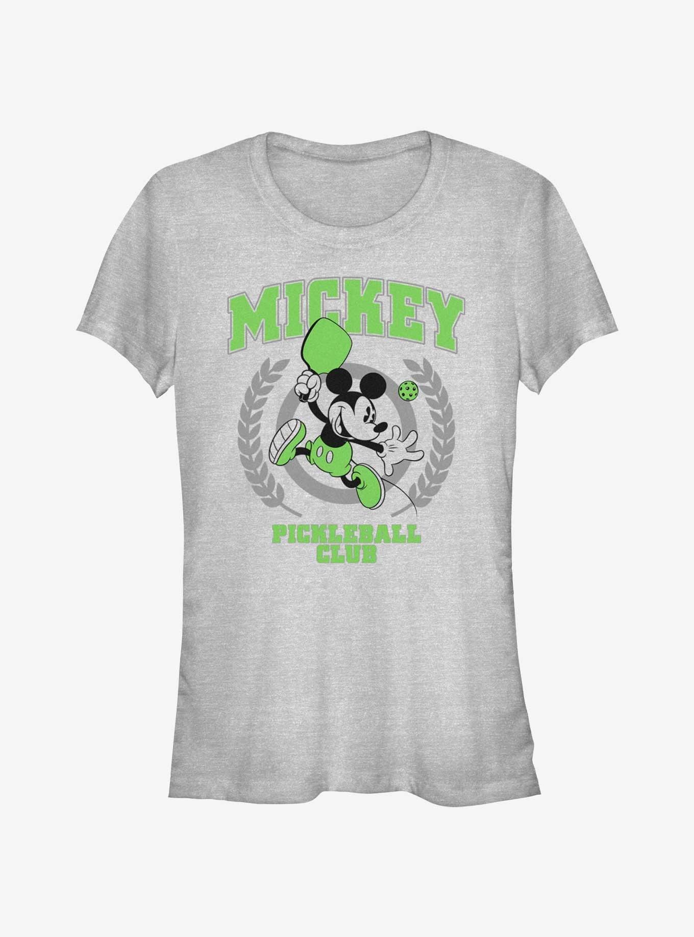 Disney Mickey Mouse Pickleball Team Girls T-Shirt, ATH HTR, hi-res