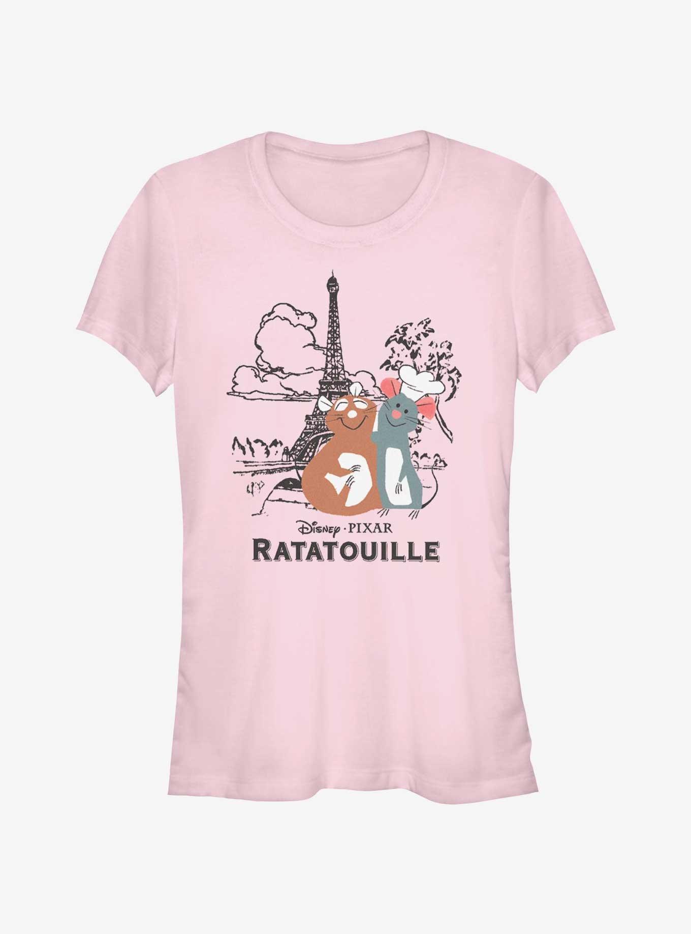 Disney Pixar Ratatouille Paris Drawing Girls T-Shirt, , hi-res