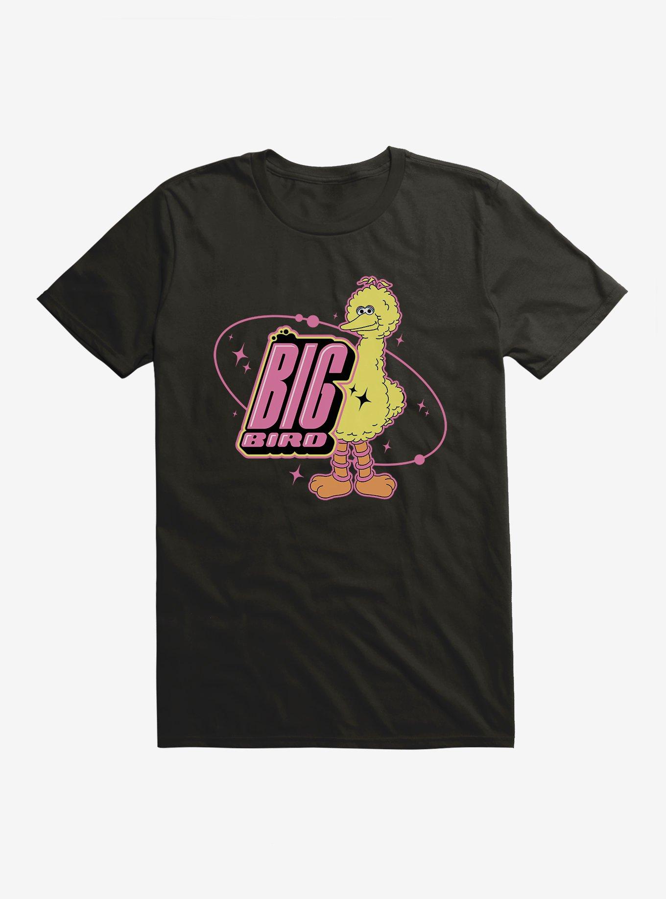 Sesame Street Big Bird Celestial Portrait T-Shirt, BLACK, hi-res