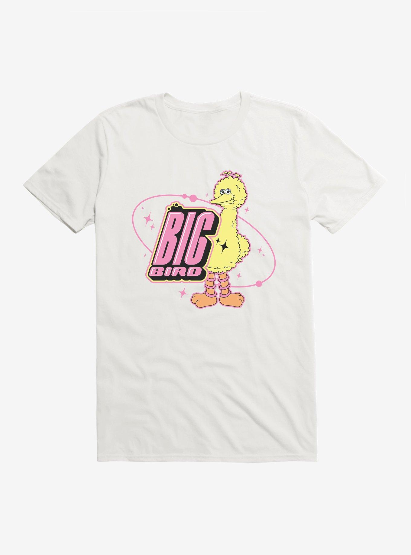 Sesame Street Big Bird Celestial Portrait T-Shirt, WHITE, hi-res