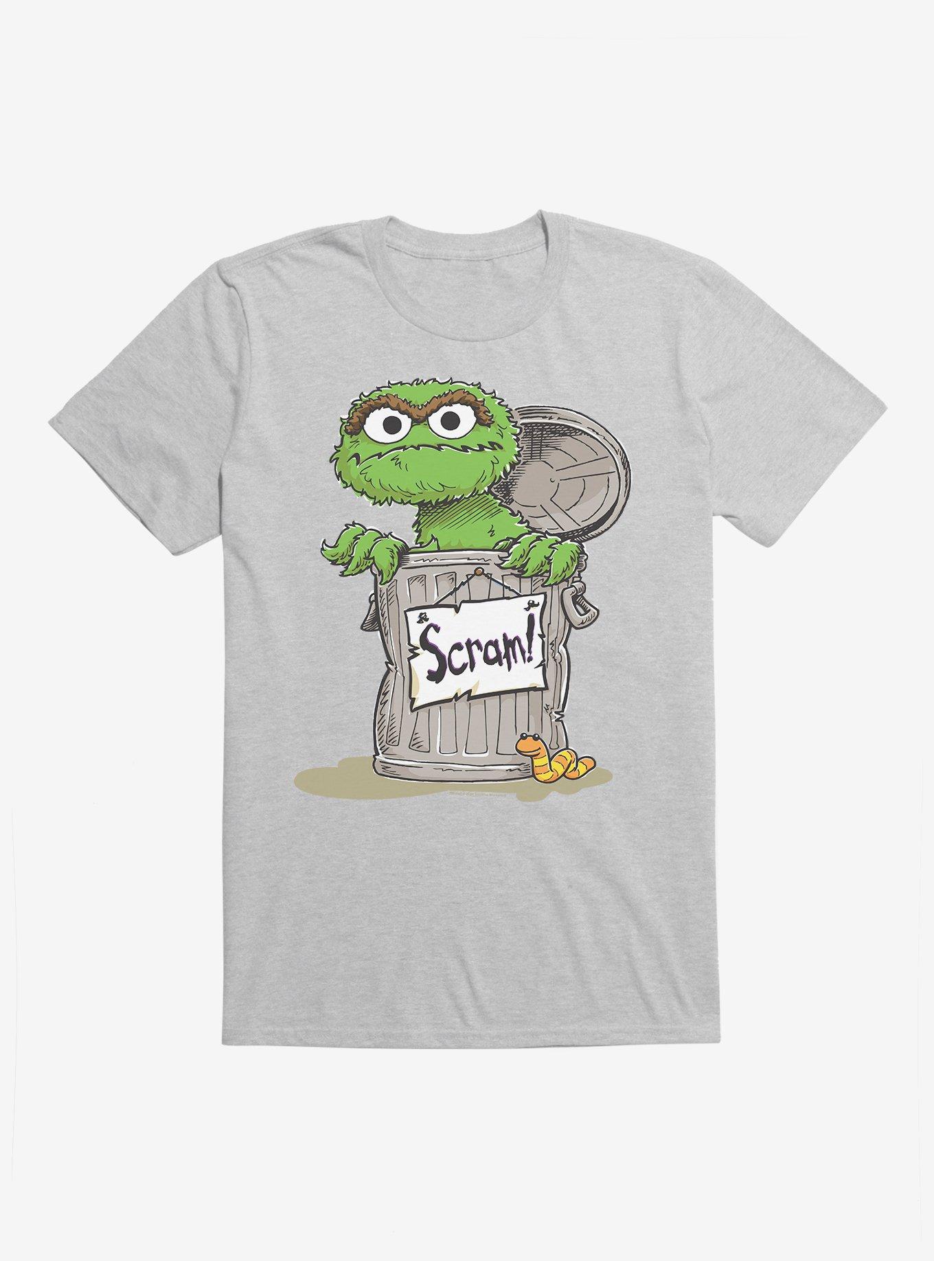 Sesame Street Oscar The Grouch Scram T-Shirt