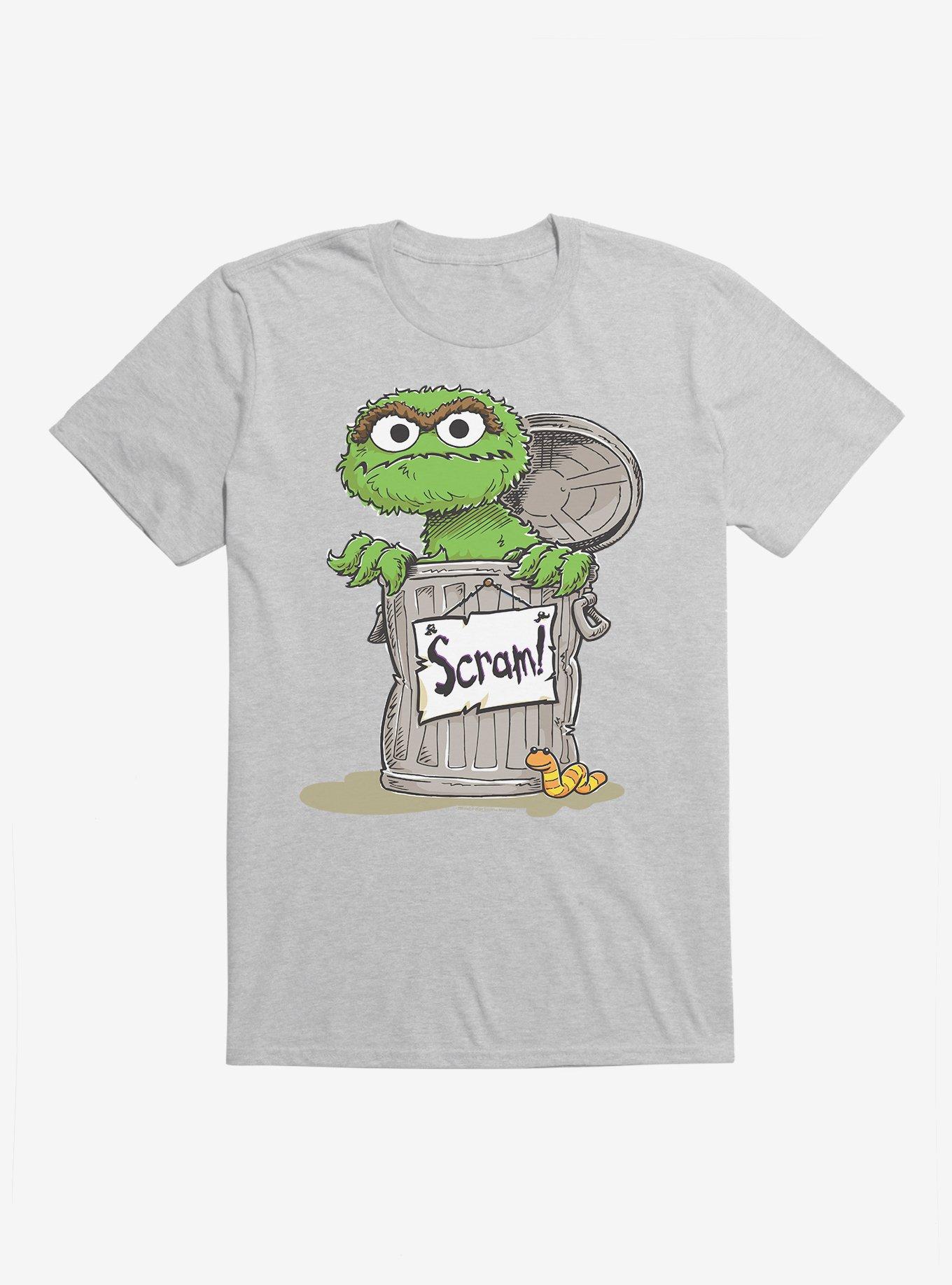 Sesame Street Oscar The Grouch Scram T-Shirt, , hi-res