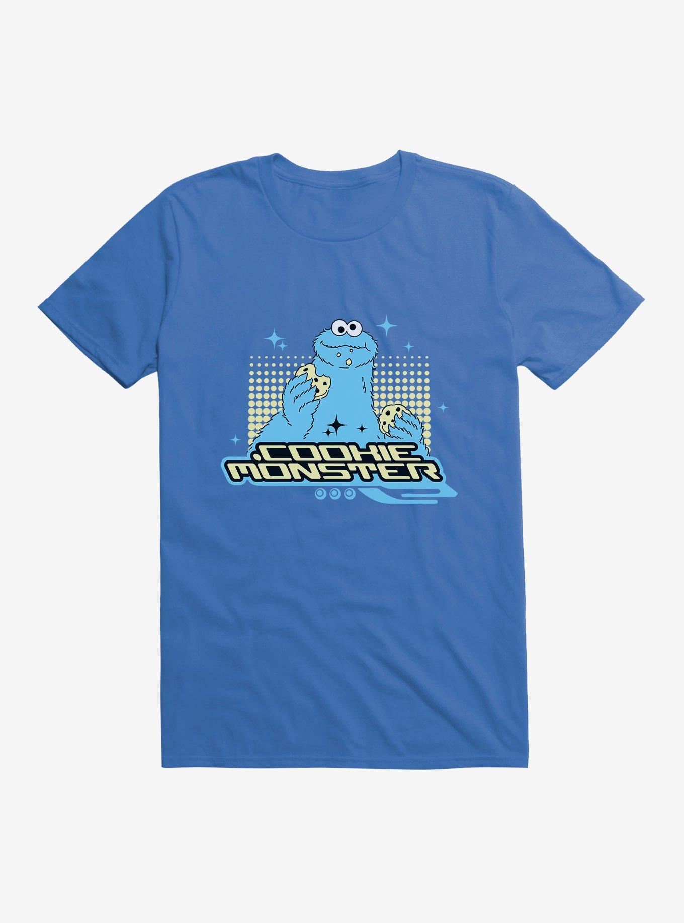 Sesame Street Cookie Monster Eating Action T-Shirt