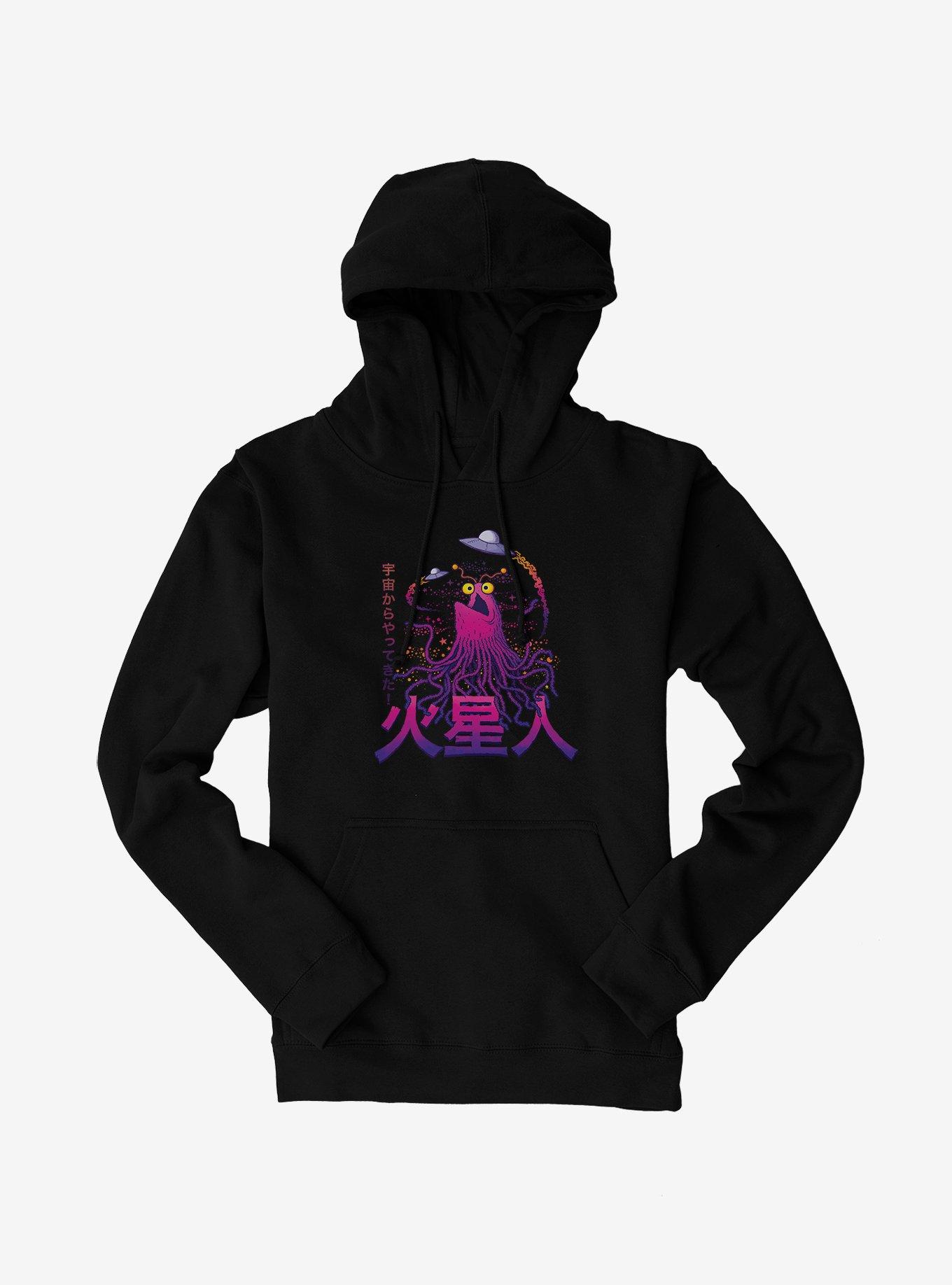 Sesame Street Yip-Yip Martian Kaiju Hoodie, BLACK, hi-res