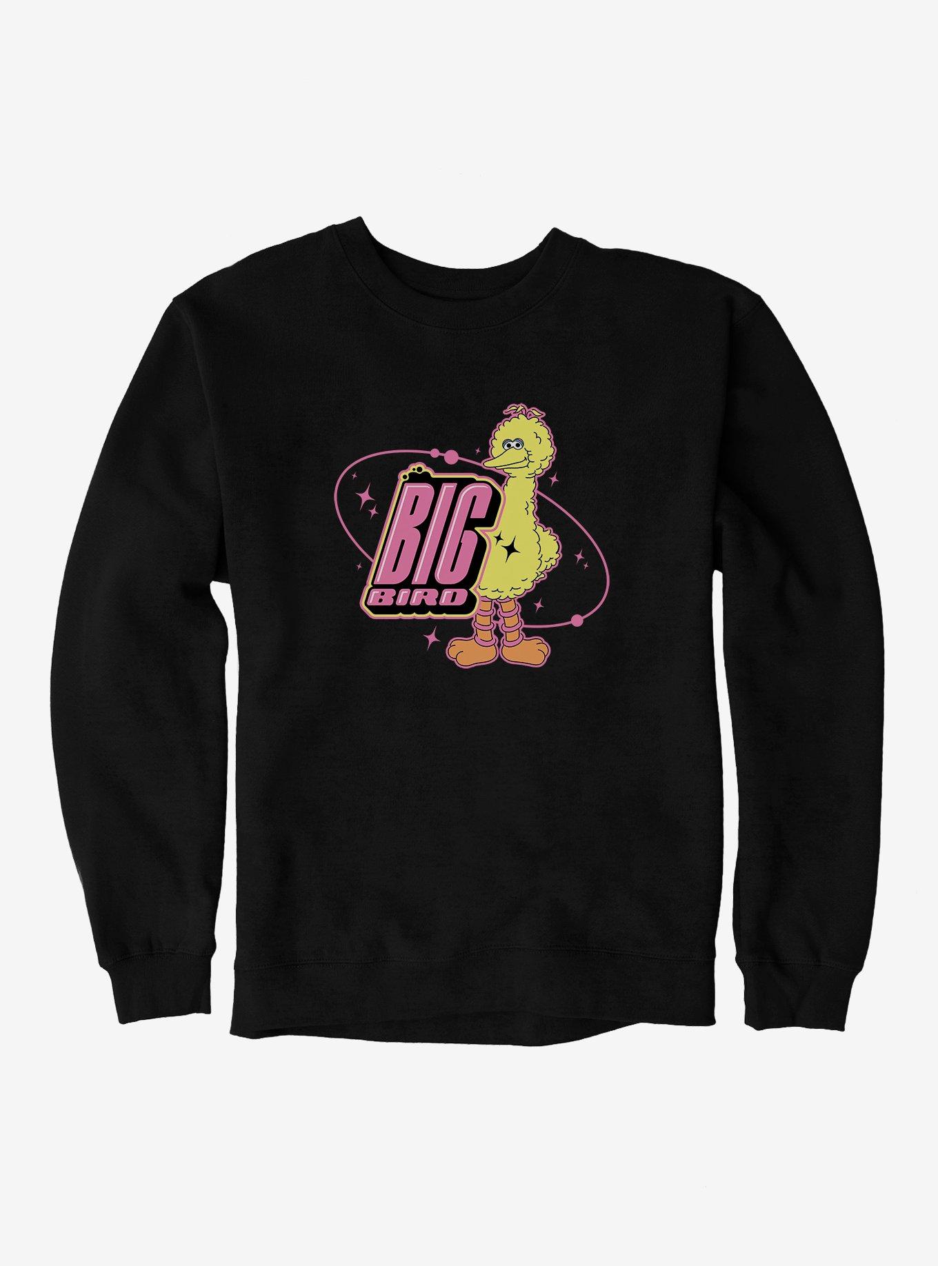 Sesame Street Big Bird Celestial Portrait Sweatshirt, BLACK, hi-res