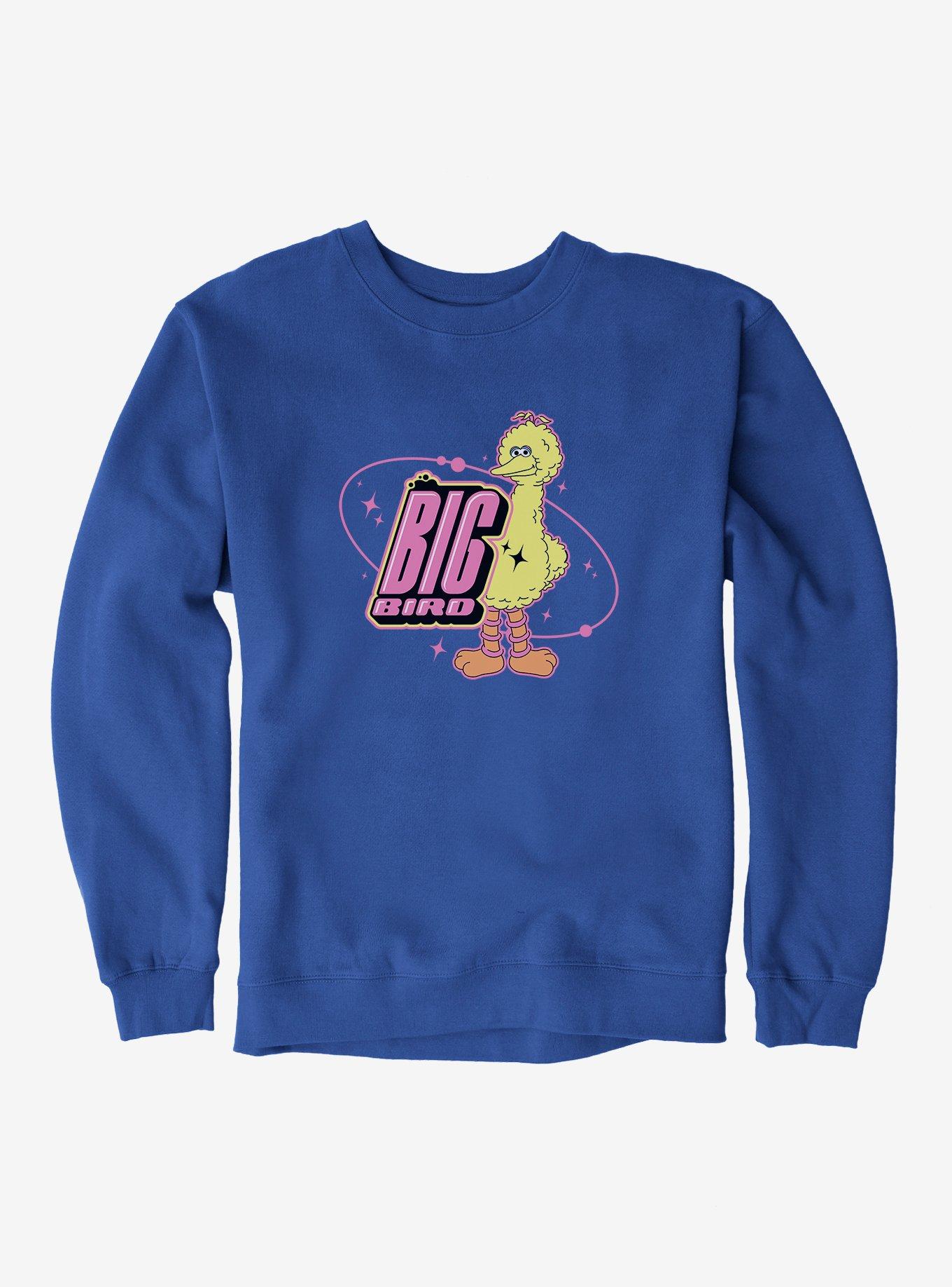 Sesame Street Big Bird Celestial Portrait Sweatshirt, ROYAL, hi-res