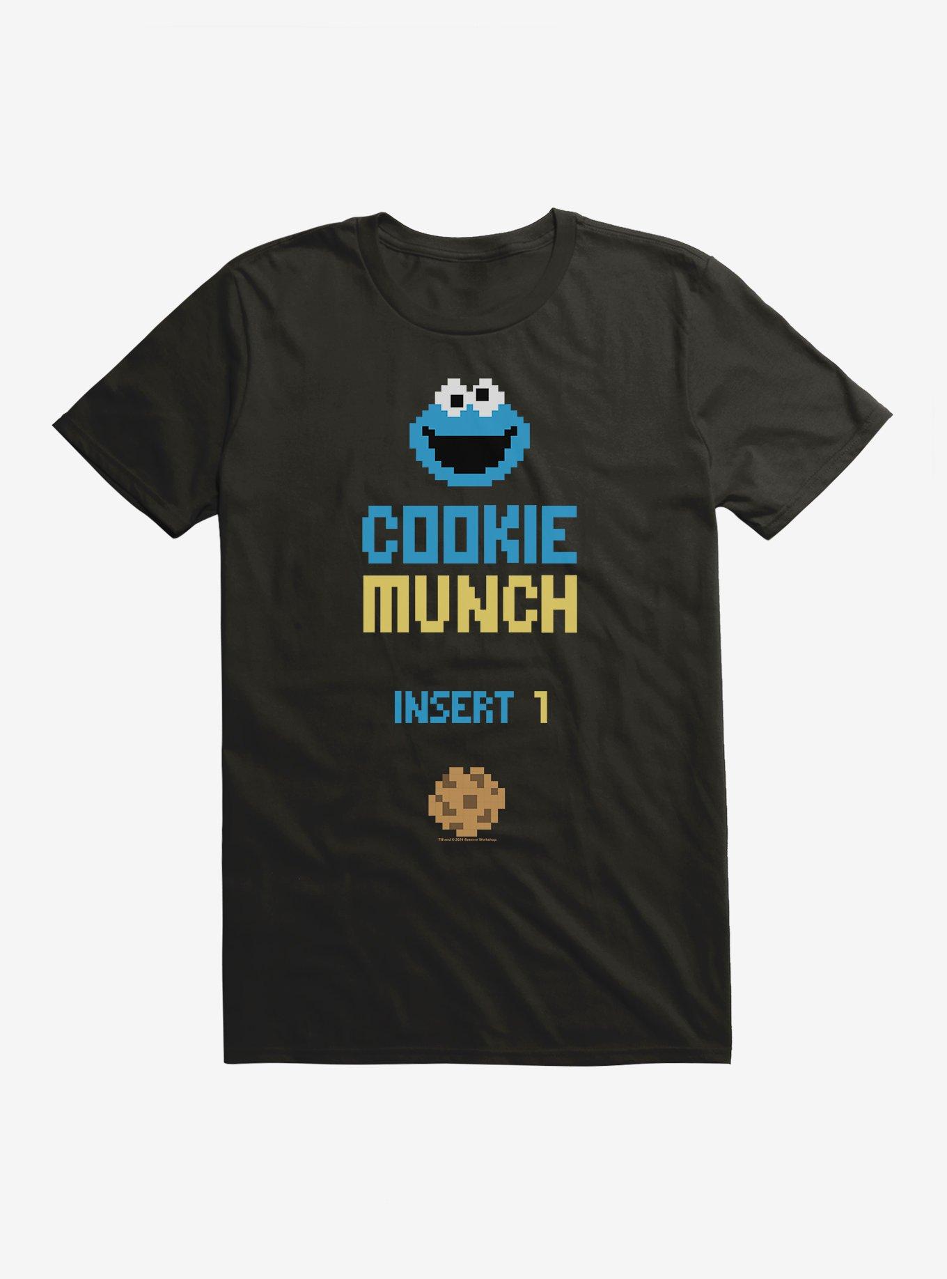 Sesame Street Cookie Monster Munch T-Shirt, BLACK, hi-res