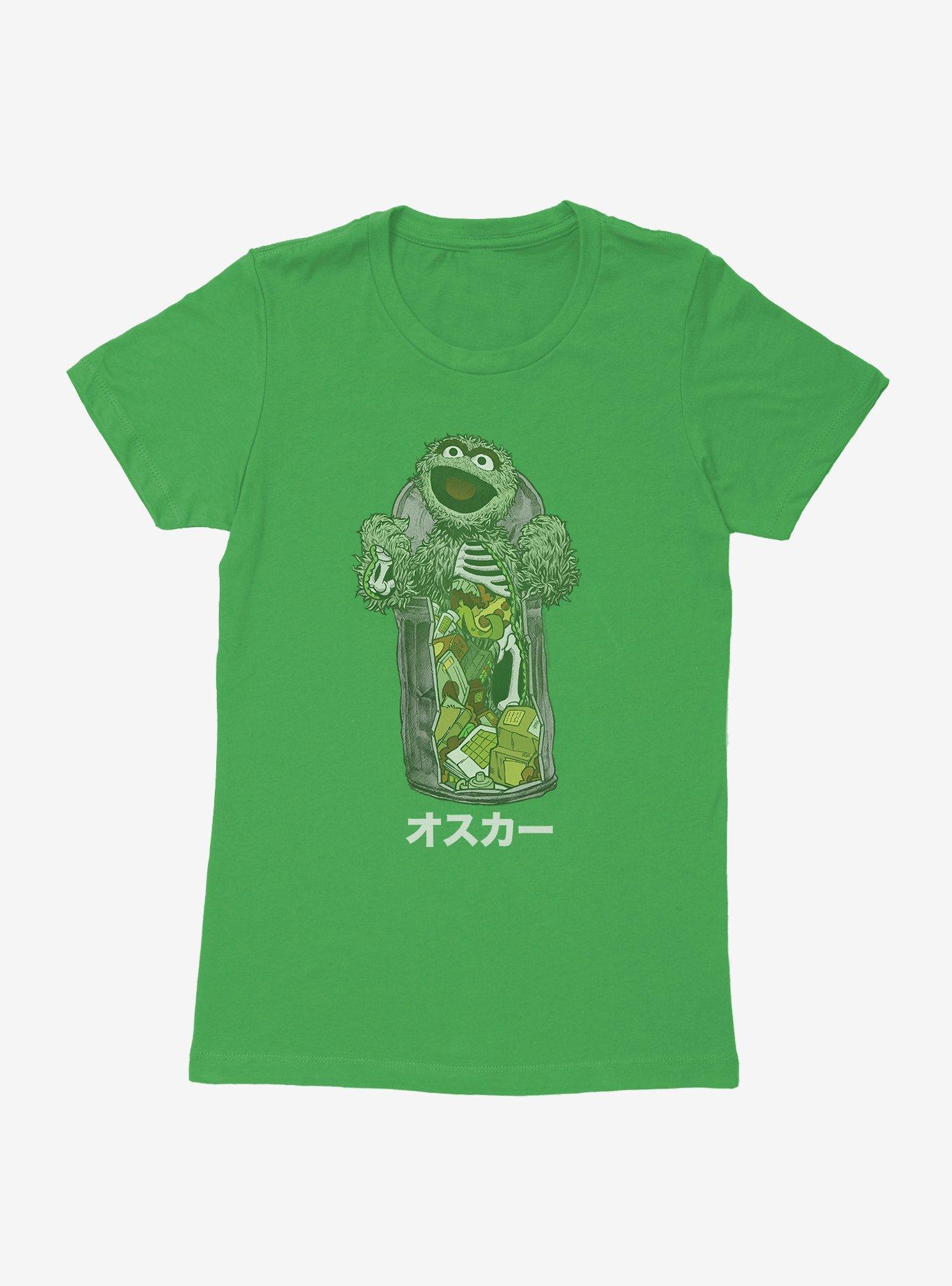 Sesame Street Oscar The Grouch Anatomy Womens T-Shirt, , hi-res