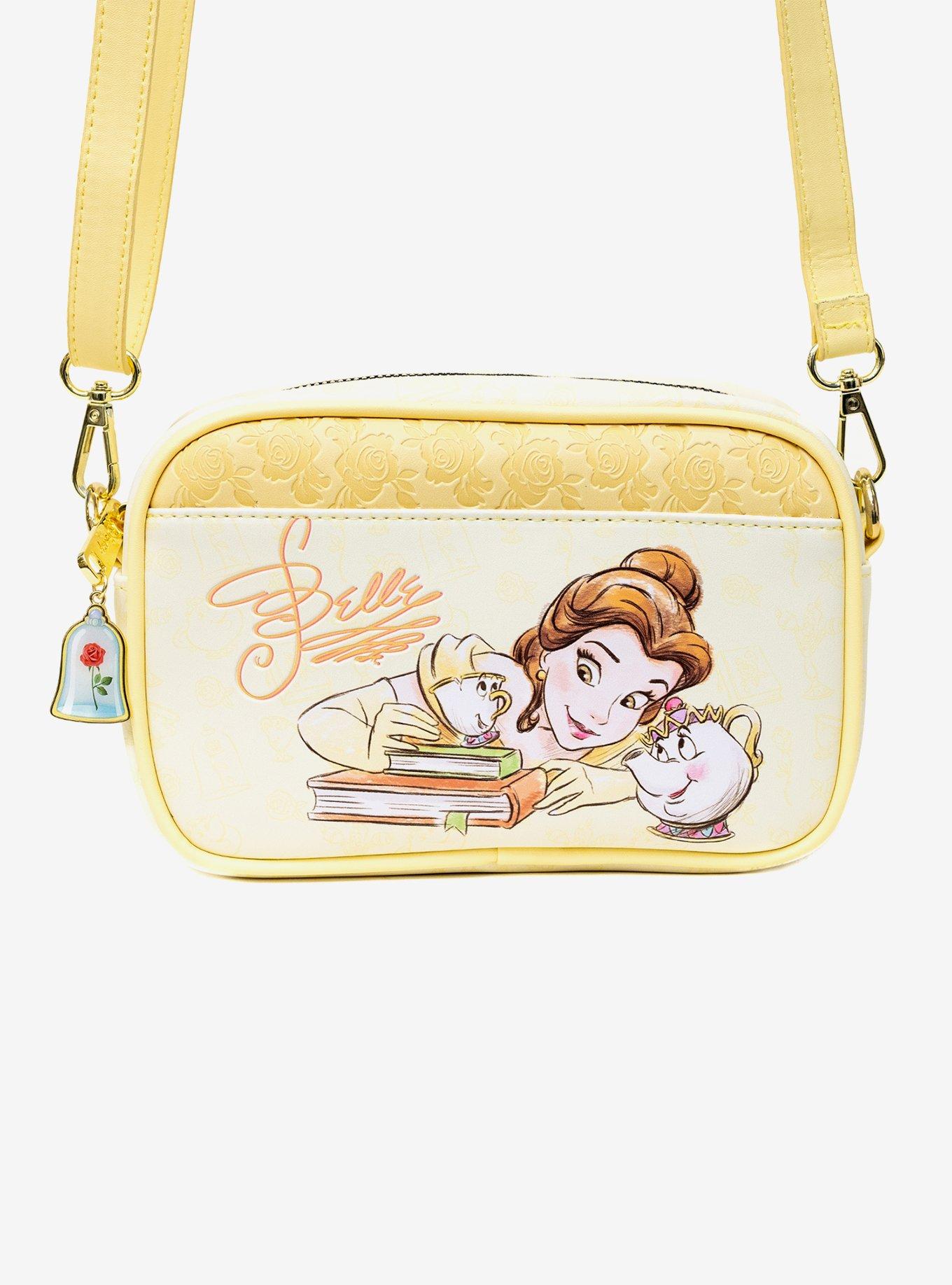 Buckle-Down Disney Beauty And The Beast Belle & Friends Crossbody Bag, , hi-res