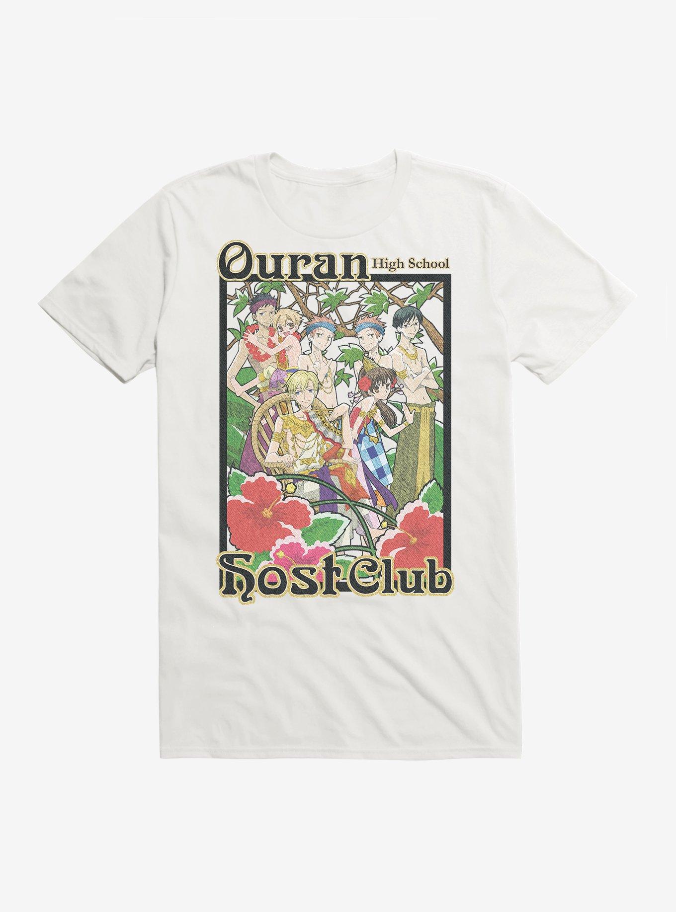 Ouran High School Host Club Tropics T-Shirt, WHITE, hi-res