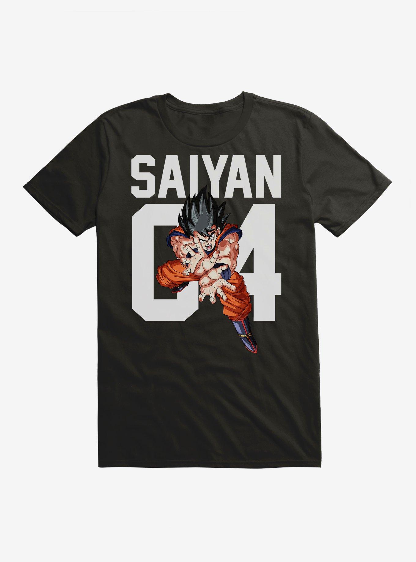 Dragon Ball Z Goku Saiyan Jersey Number T-Shirt, , hi-res