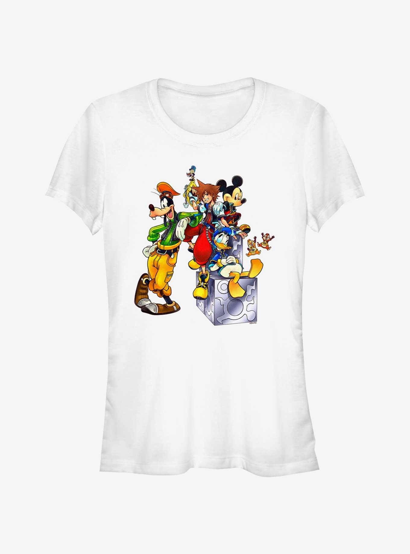 Disney Kingdom Hearts Group Girls T-Shirt, , hi-res