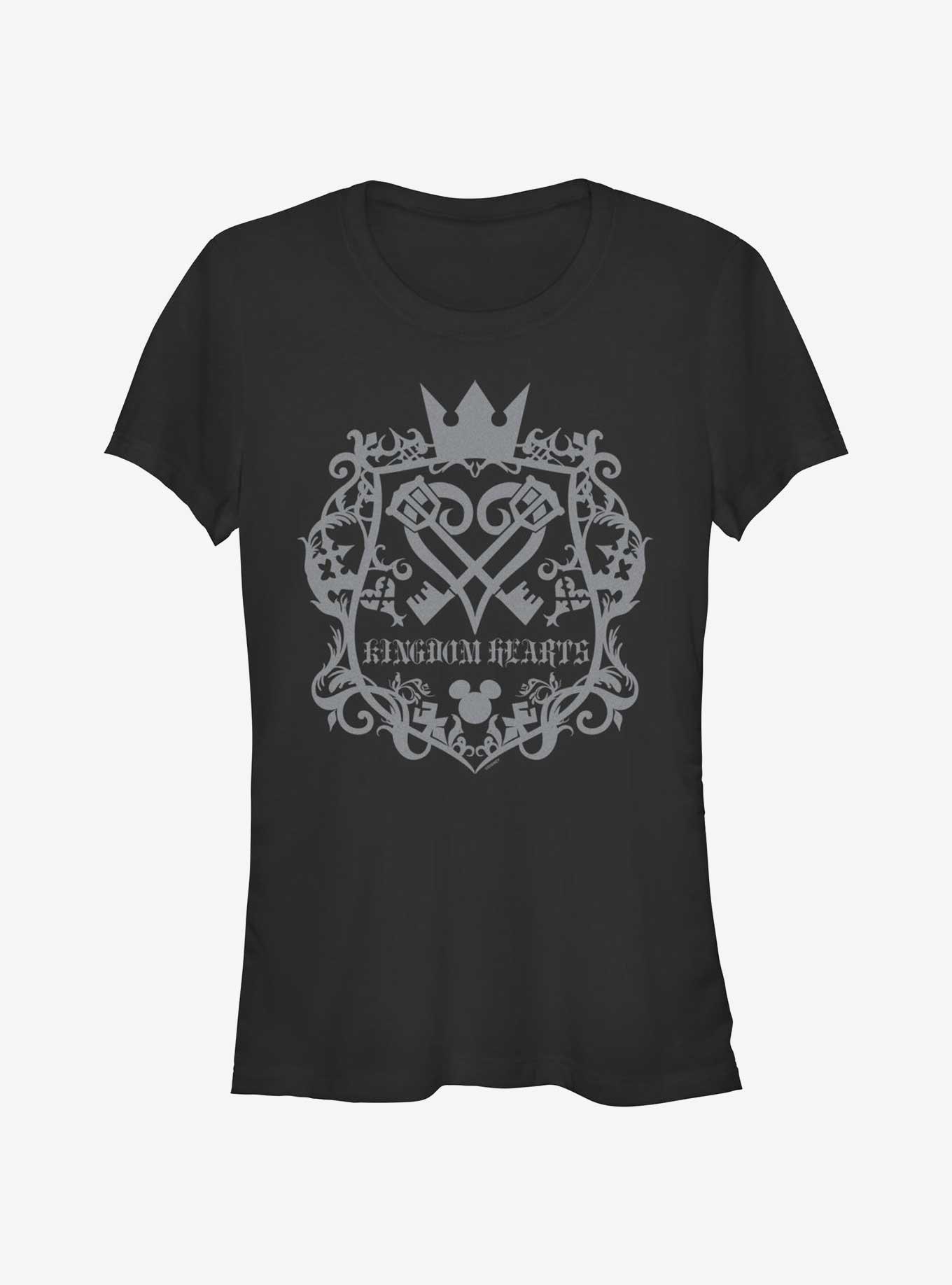 Disney Kingdom Hearts Crest Girls T-Shirt, , hi-res