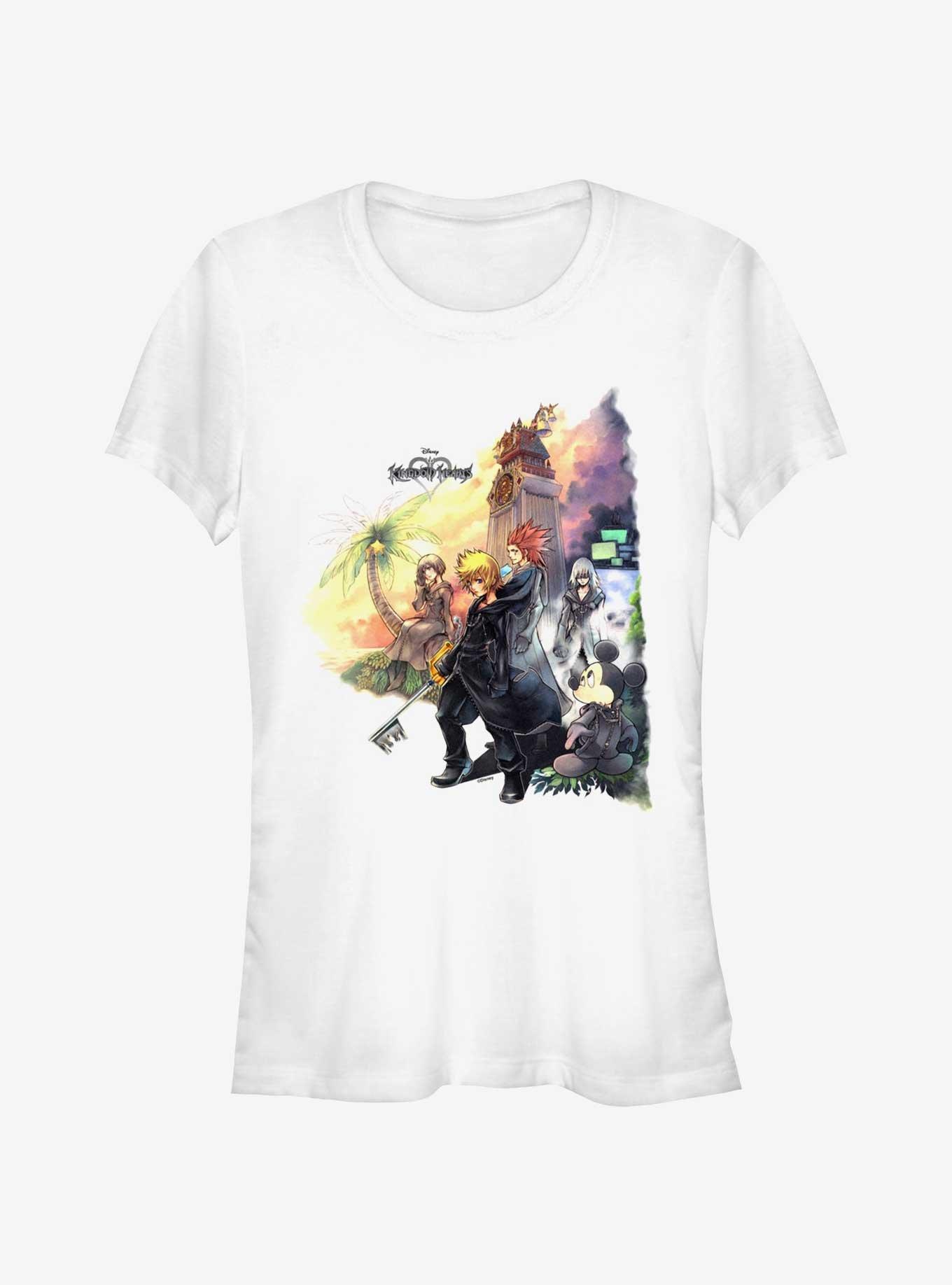 Disney Kingdom Hearts Sunset Girls T-Shirt, , hi-res