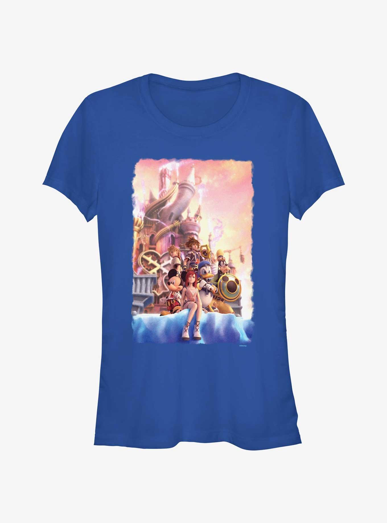 Disney Kingdom Hearts Sunset Castle Girls T-Shirt, , hi-res