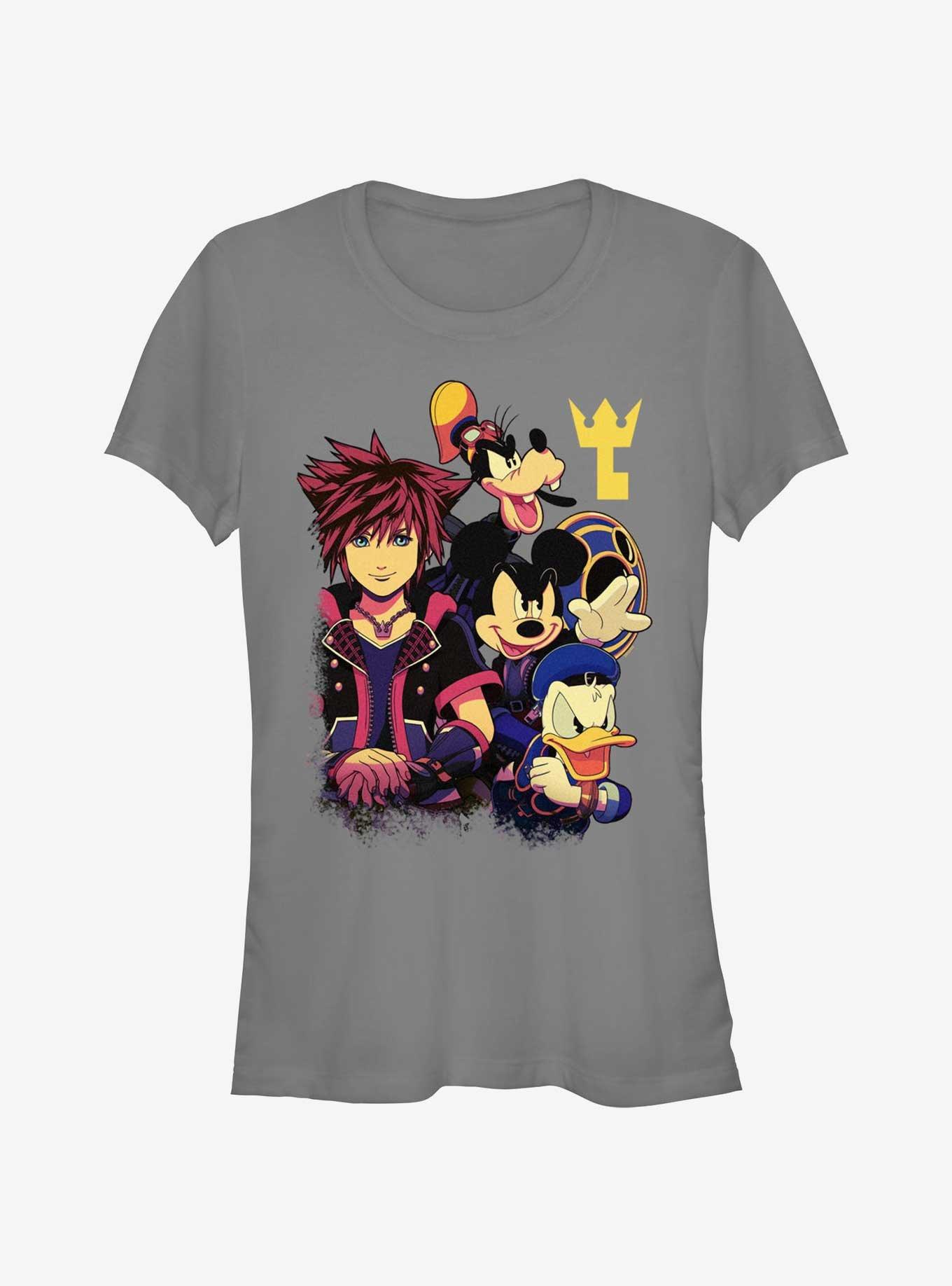 Disney Kingdom Hearts Sora's Team Girls T-Shirt, , hi-res