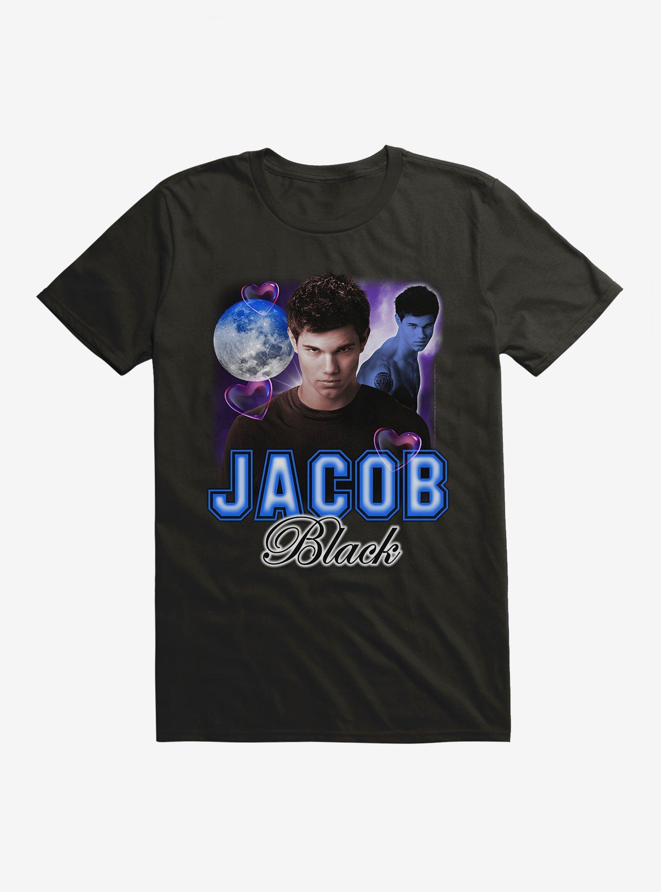 Twilight Jacob Black Retro Style Portrait T-Shirt