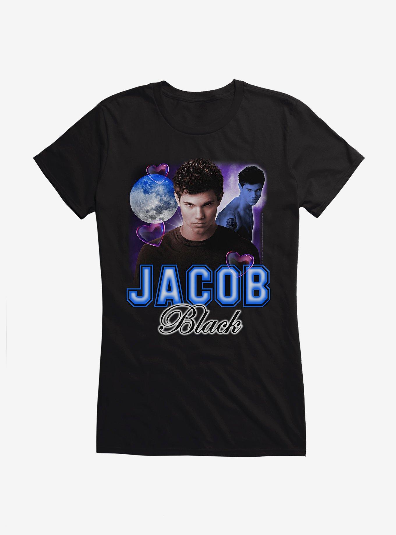 Twilight Jacob Black Retro Style Portrait Girls T-Shirt, , hi-res