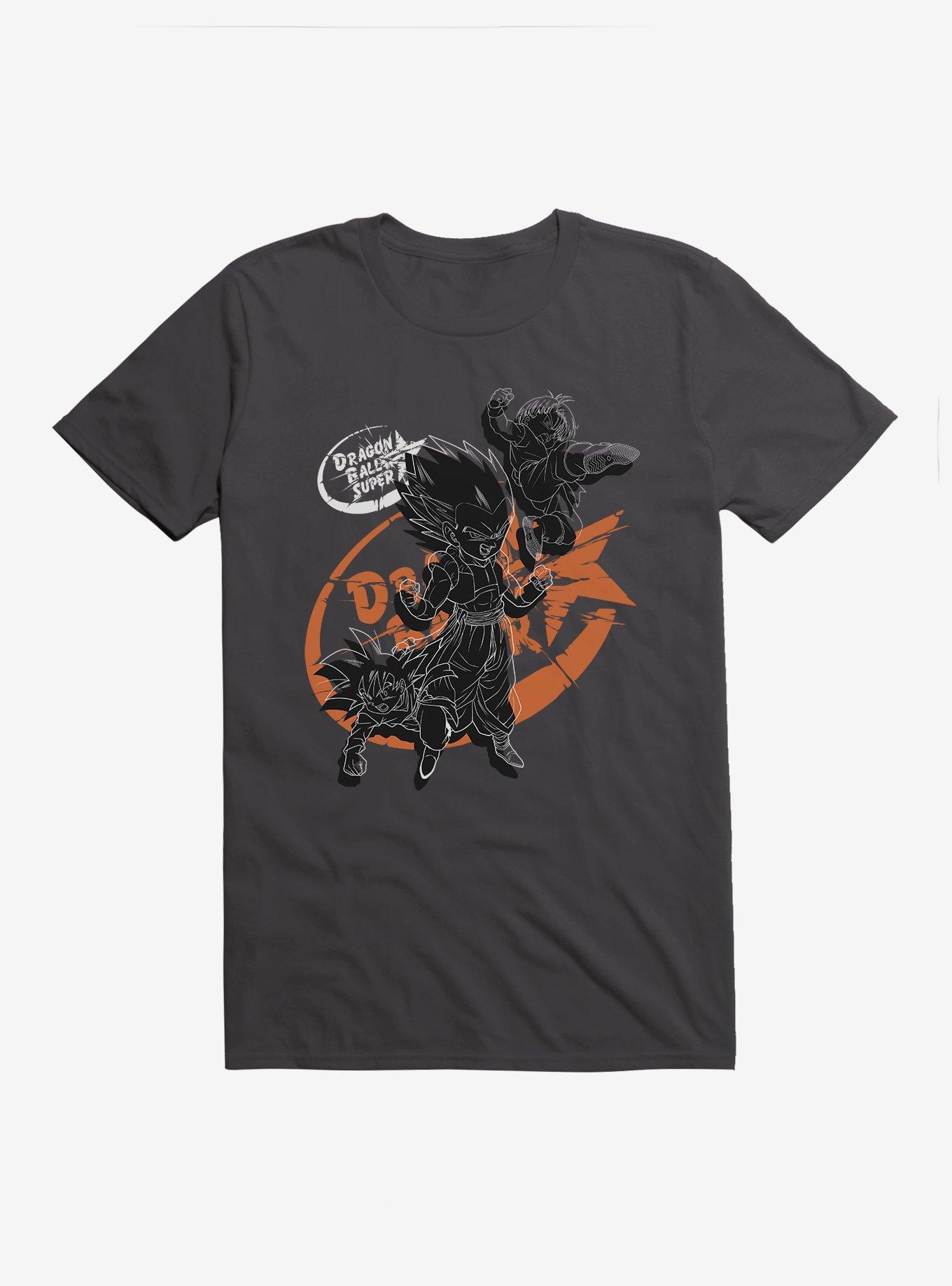 Dragon Ball Super Outline Characters Extra Soft T-Shirt, , hi-res