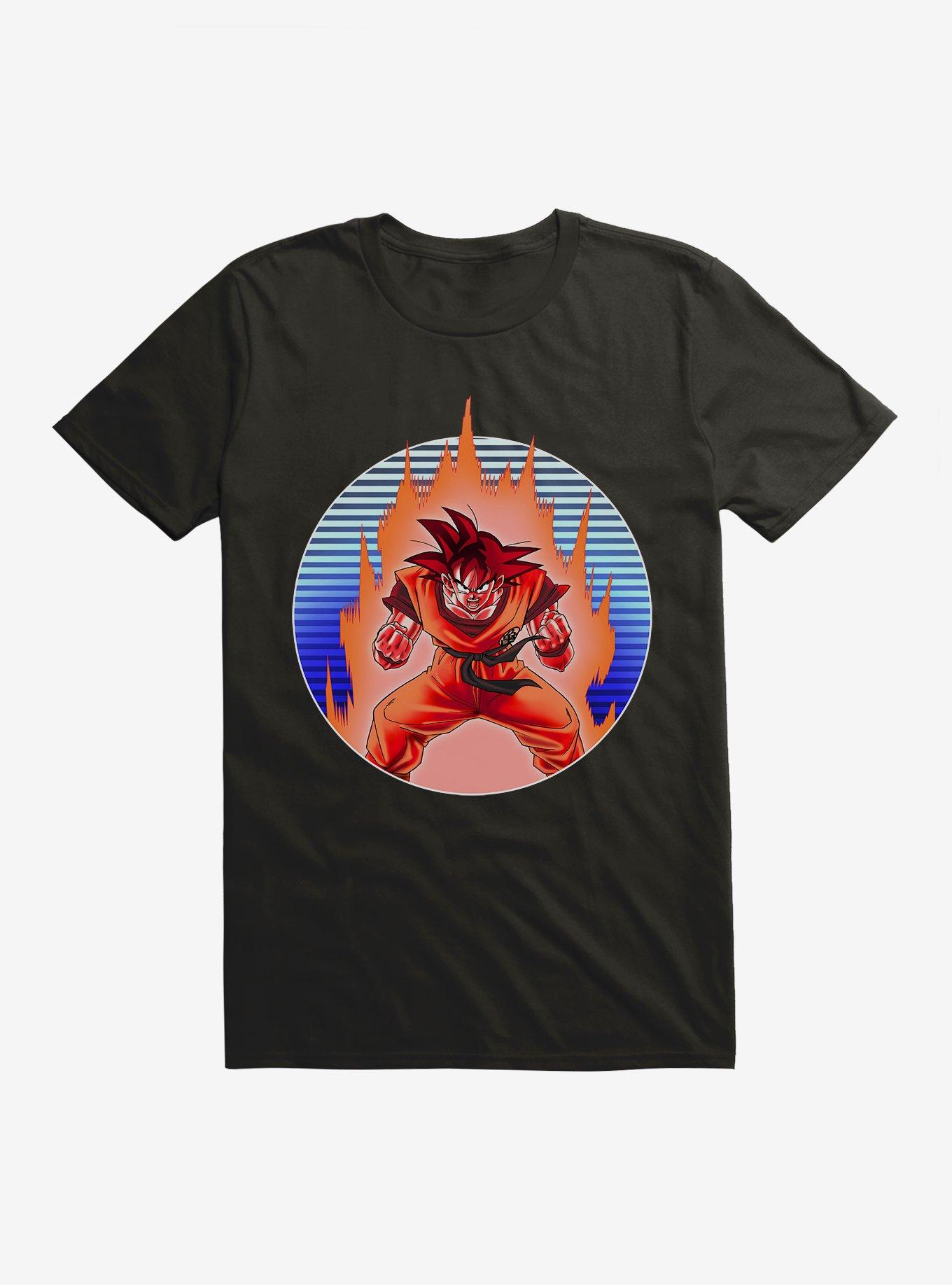 Dragon Ball Z Kaio-Ken Goku Extra Soft T-Shirt, BLACK, hi-res