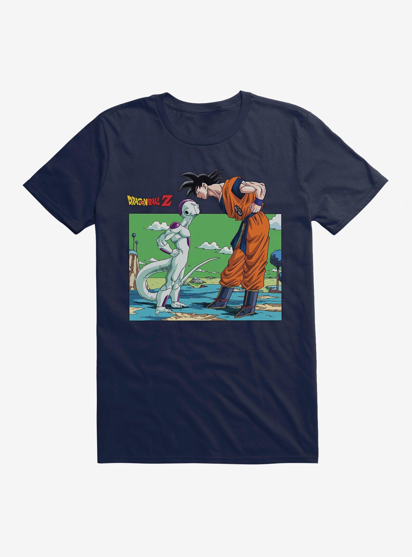 Dragon Ball Z Goku Frieza Extra Soft T-Shirt, MIDNIGHT NAVY, hi-res