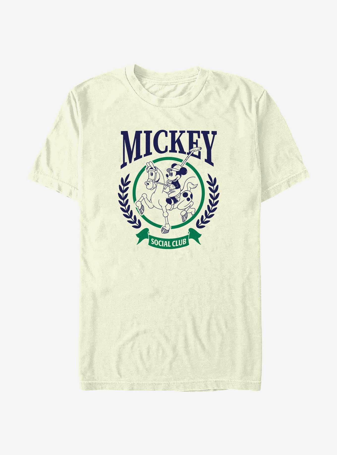 Disney Mickey Mouse Social Club T-Shirt, NATURAL, hi-res