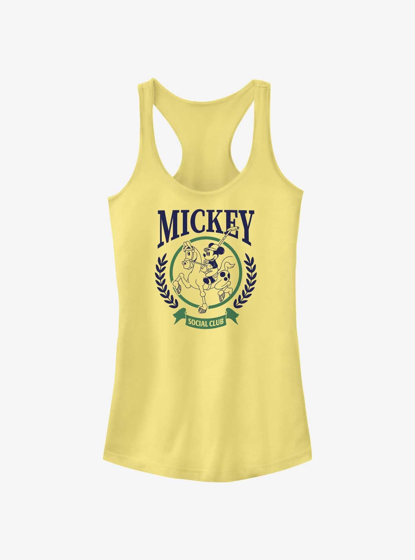 Disney Mickey Mouse Social Club Girls Tank, BANANA, hi-res
