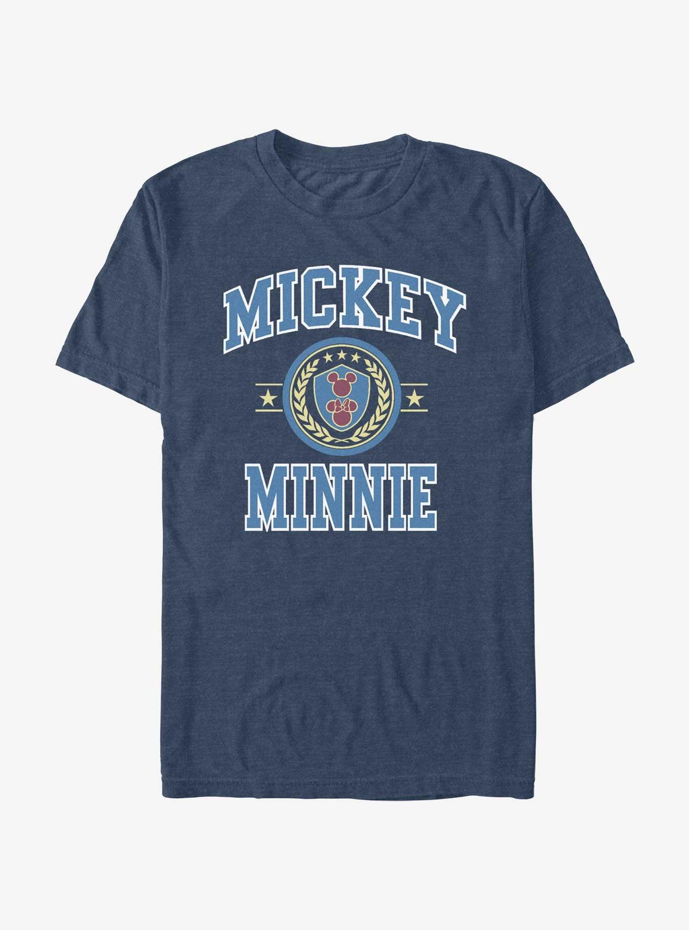 Disney Mickey Mouse & Minnie Mouse College T-Shirt, , hi-res