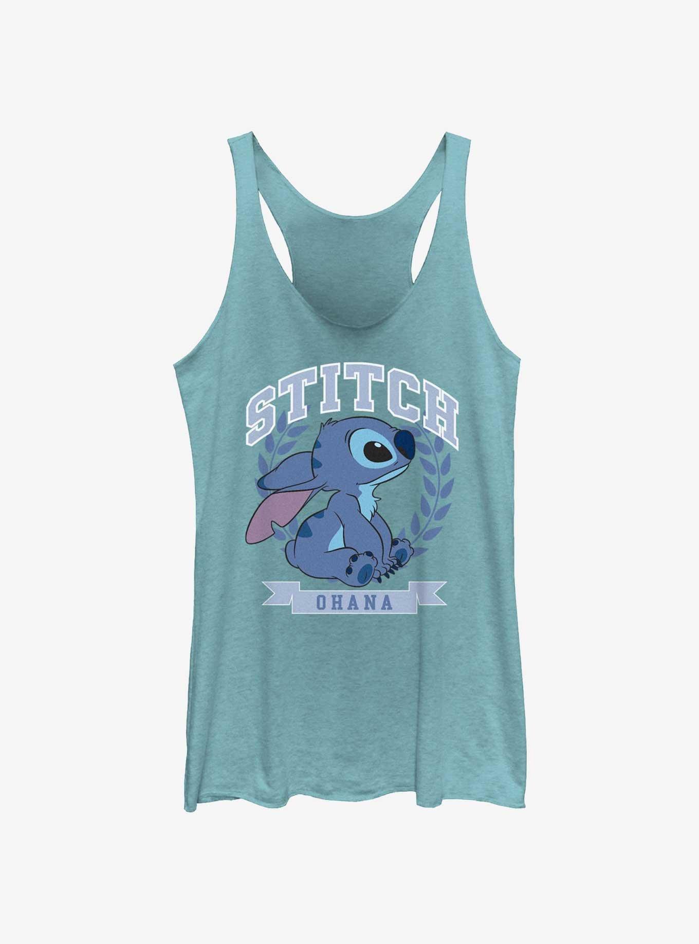 Disney Lilo & Stitch Athletic Stitch Girls Tank, , hi-res