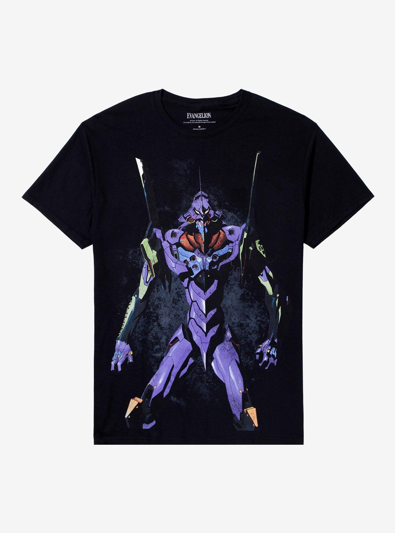 Neon Genesis Evangelion Eva-01 Double-Sided T-Shirt