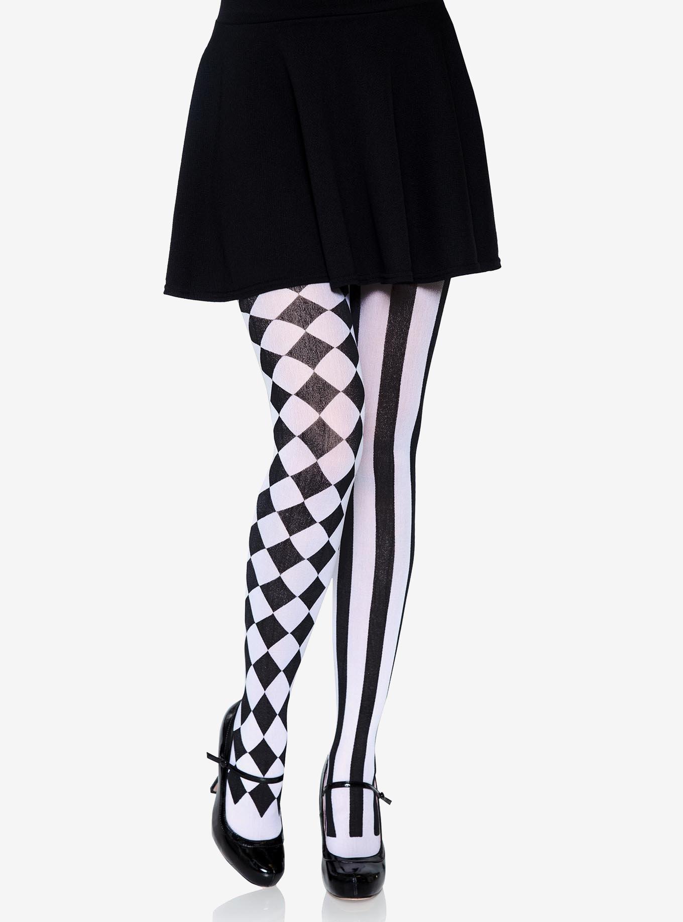 Harlequin Tights, , hi-res