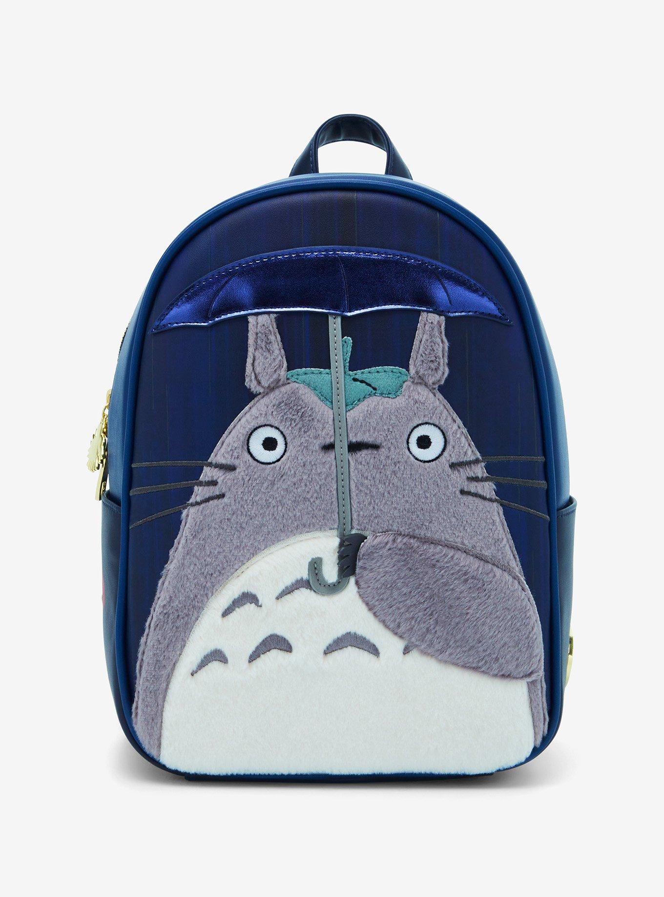 Her Universe Studio Ghibli® My Neighbor Totoro Umbrella Fuzzy Mini Backpack, , hi-res